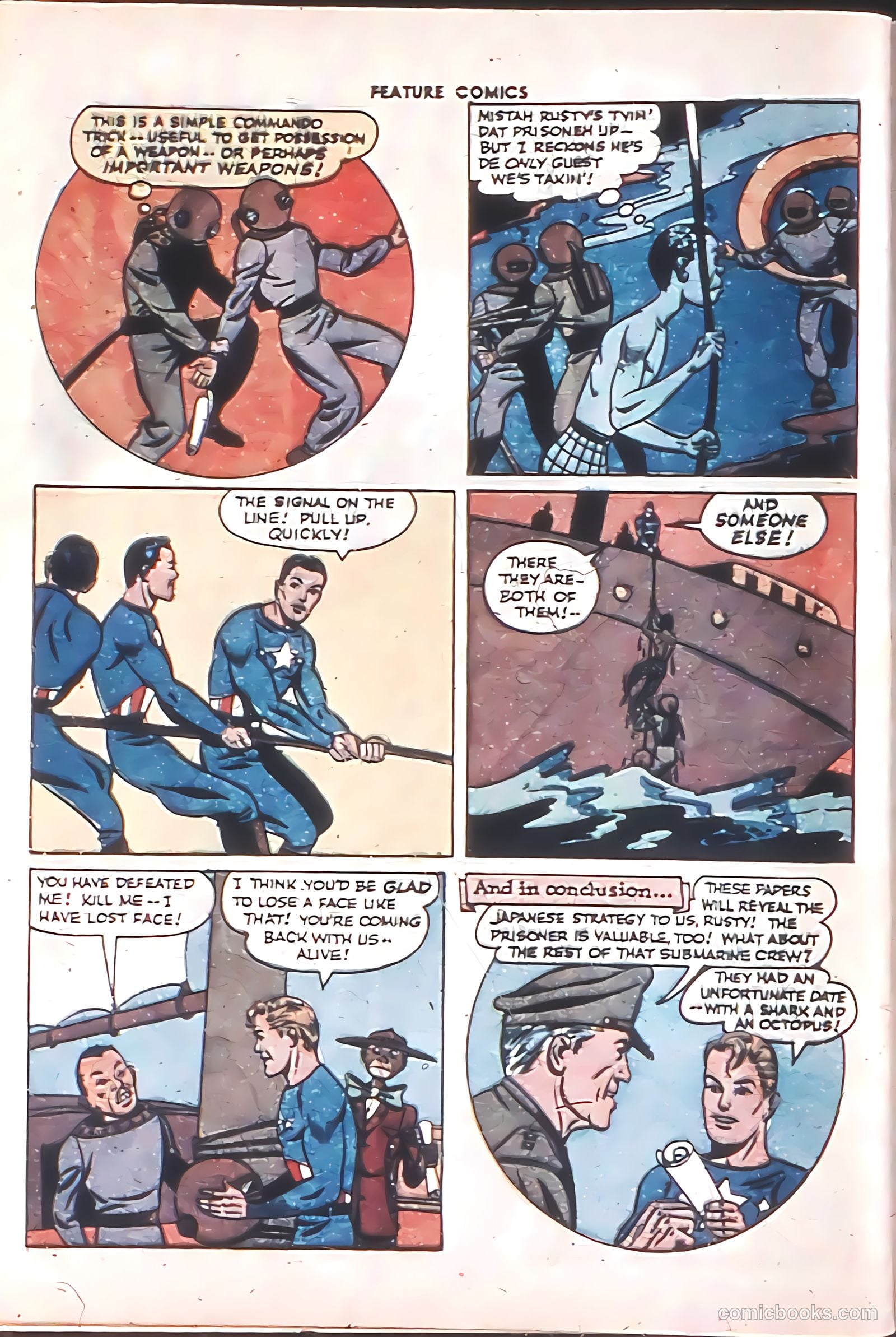 Feature Comics #93 — page 58 of 60