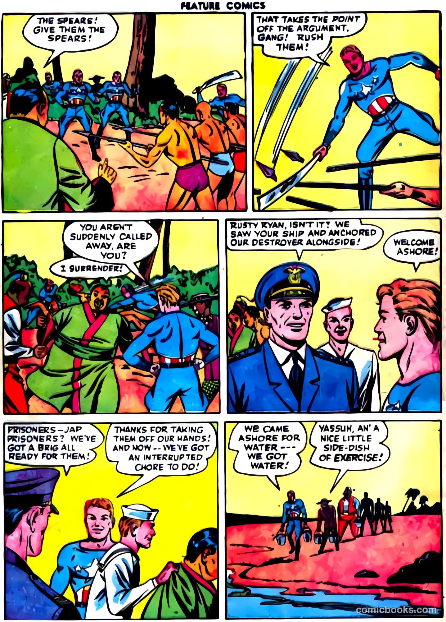 Feature Comics #95 — page 58 of 60