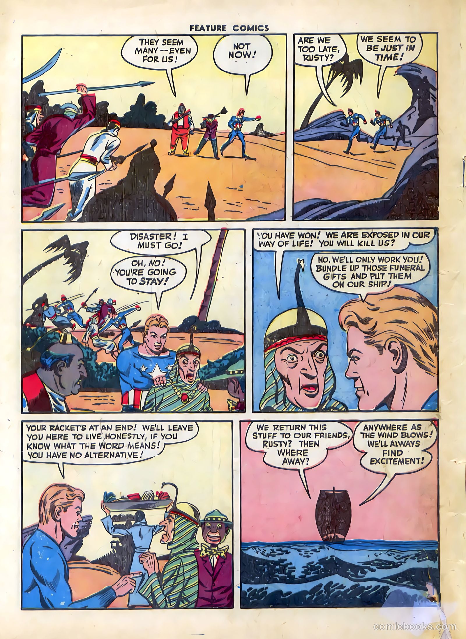 Feature Comics #97 — page 58 of 60