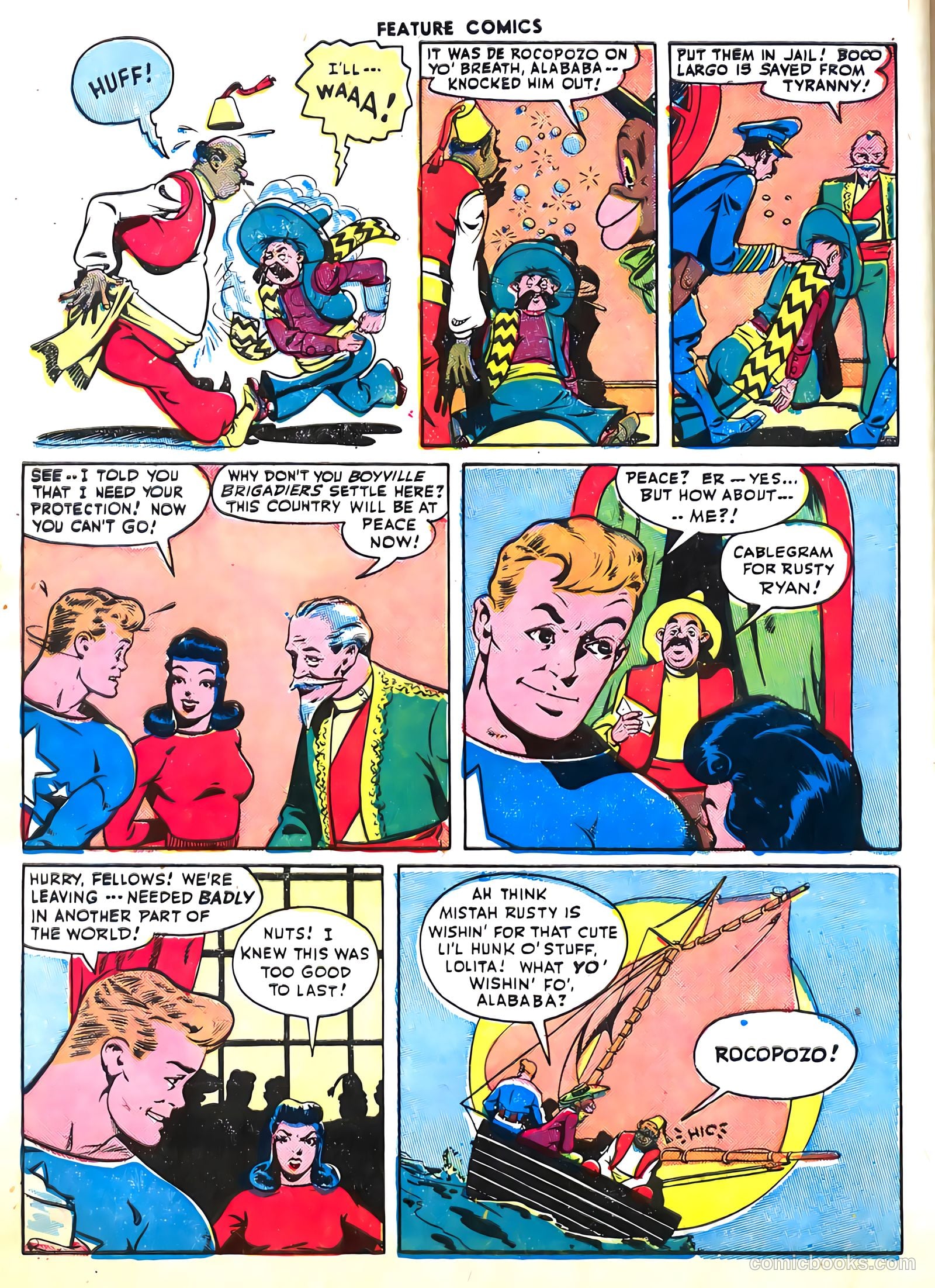 Feature Comics #98 — page 58 of 60