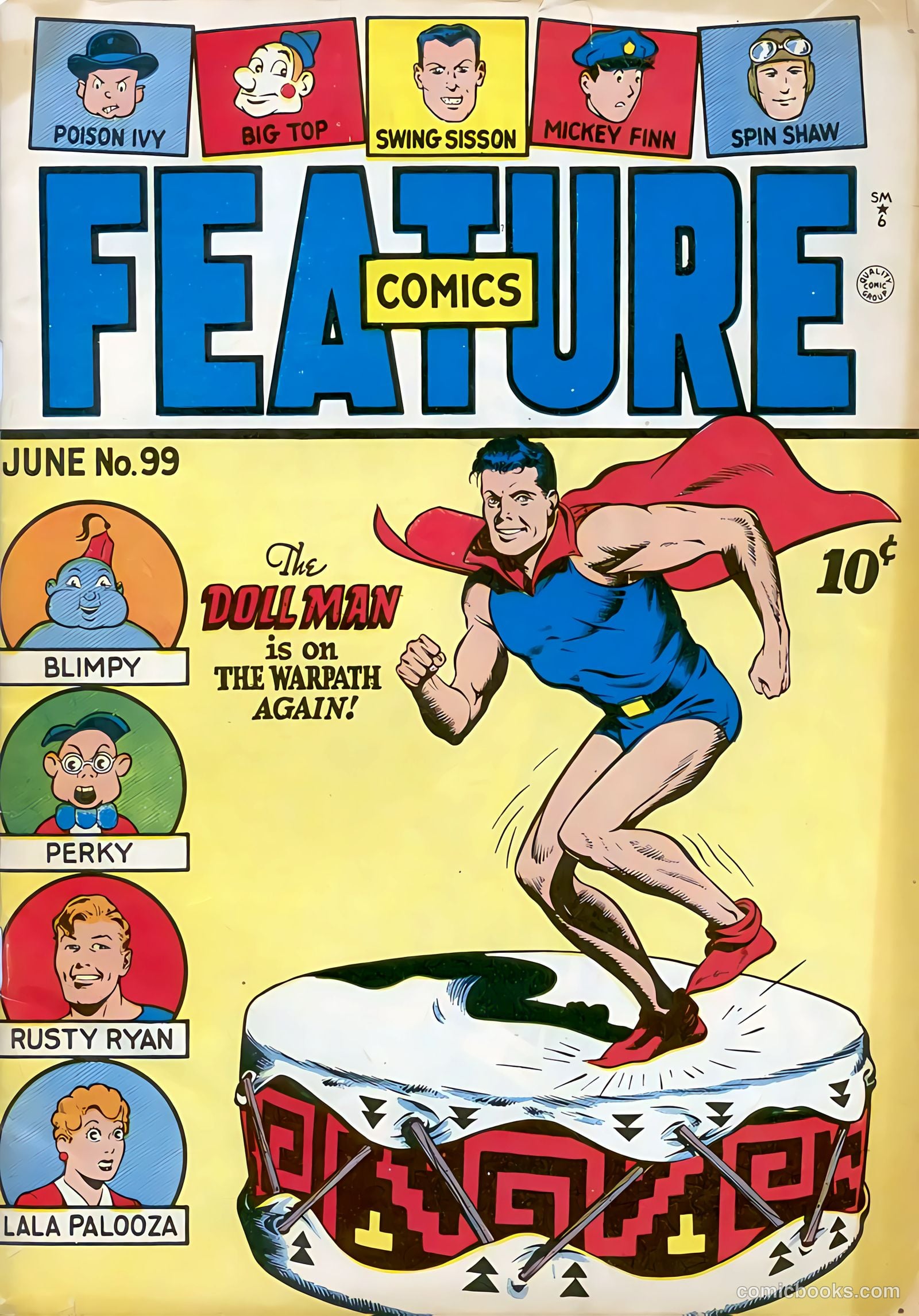 Feature Comics #99 — page 2 of 61