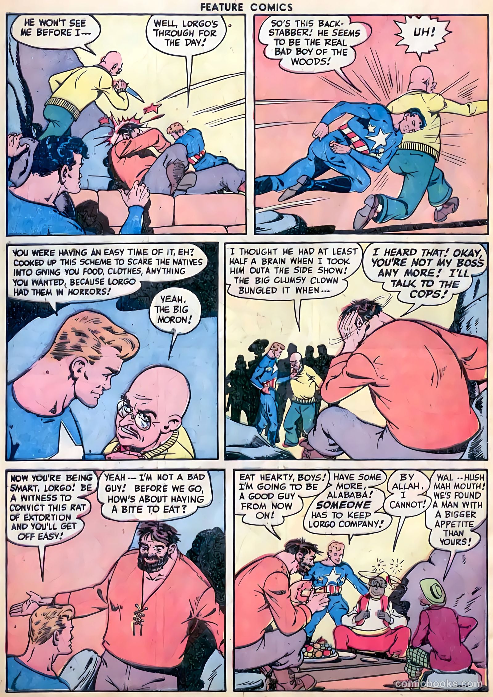 Feature Comics #99 — page 61 of 61