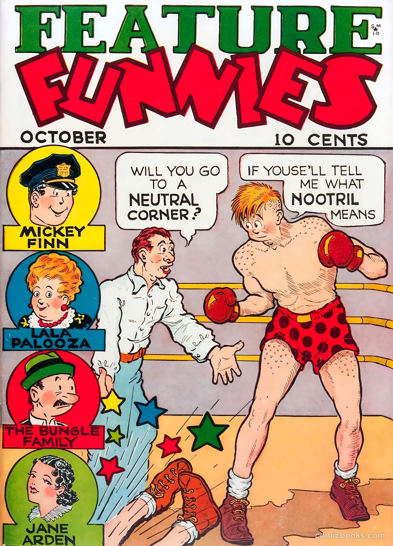 Feature Funnies #1 — page 1 of 60