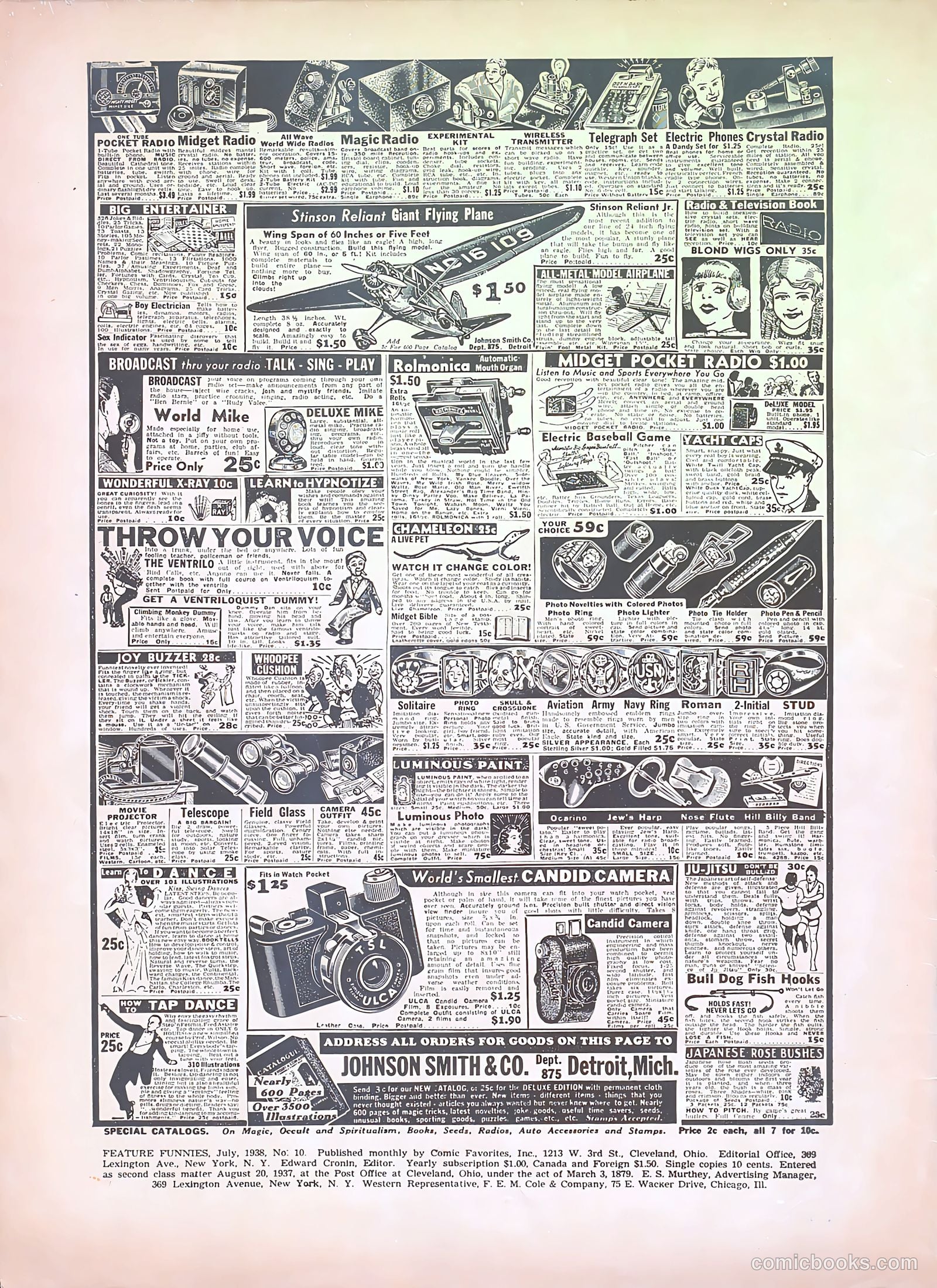 Feature Funnies #10 — page 2 of 67