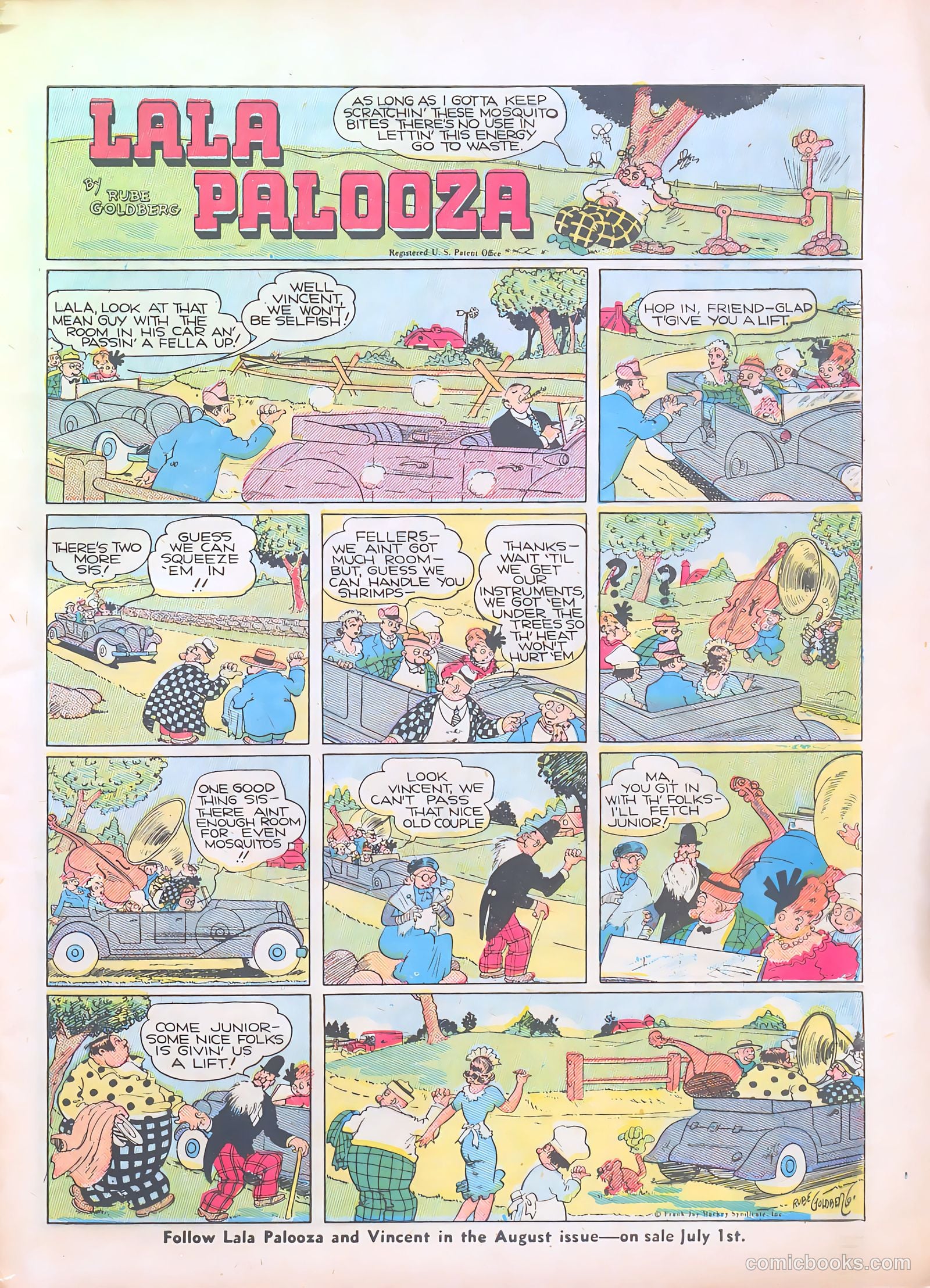 Feature Funnies #10 — page 19 of 67
