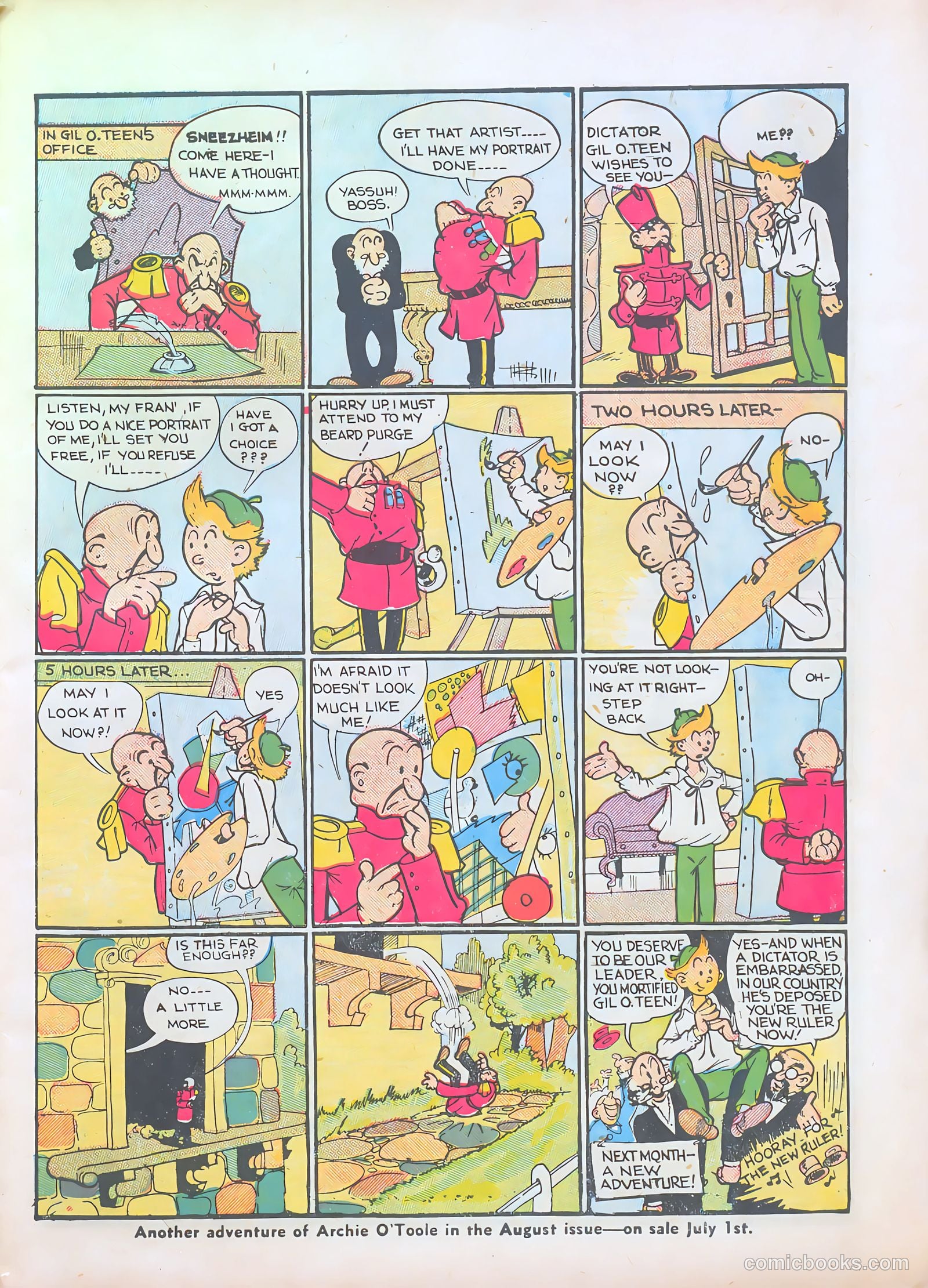 Feature Funnies #10 — page 21 of 67