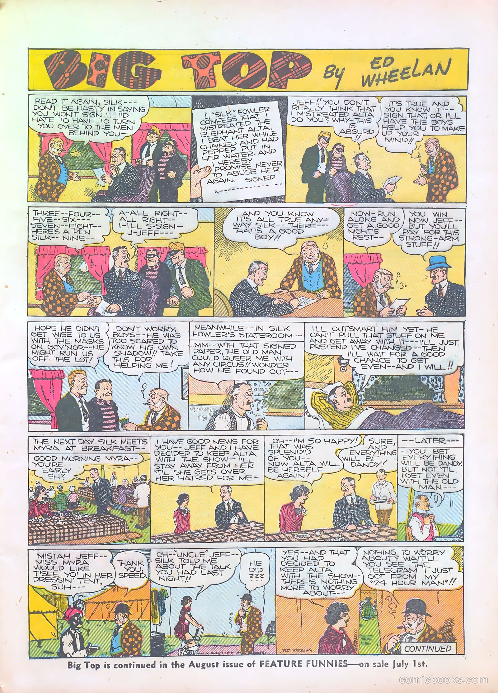 Feature Funnies #10 — page 23 of 67