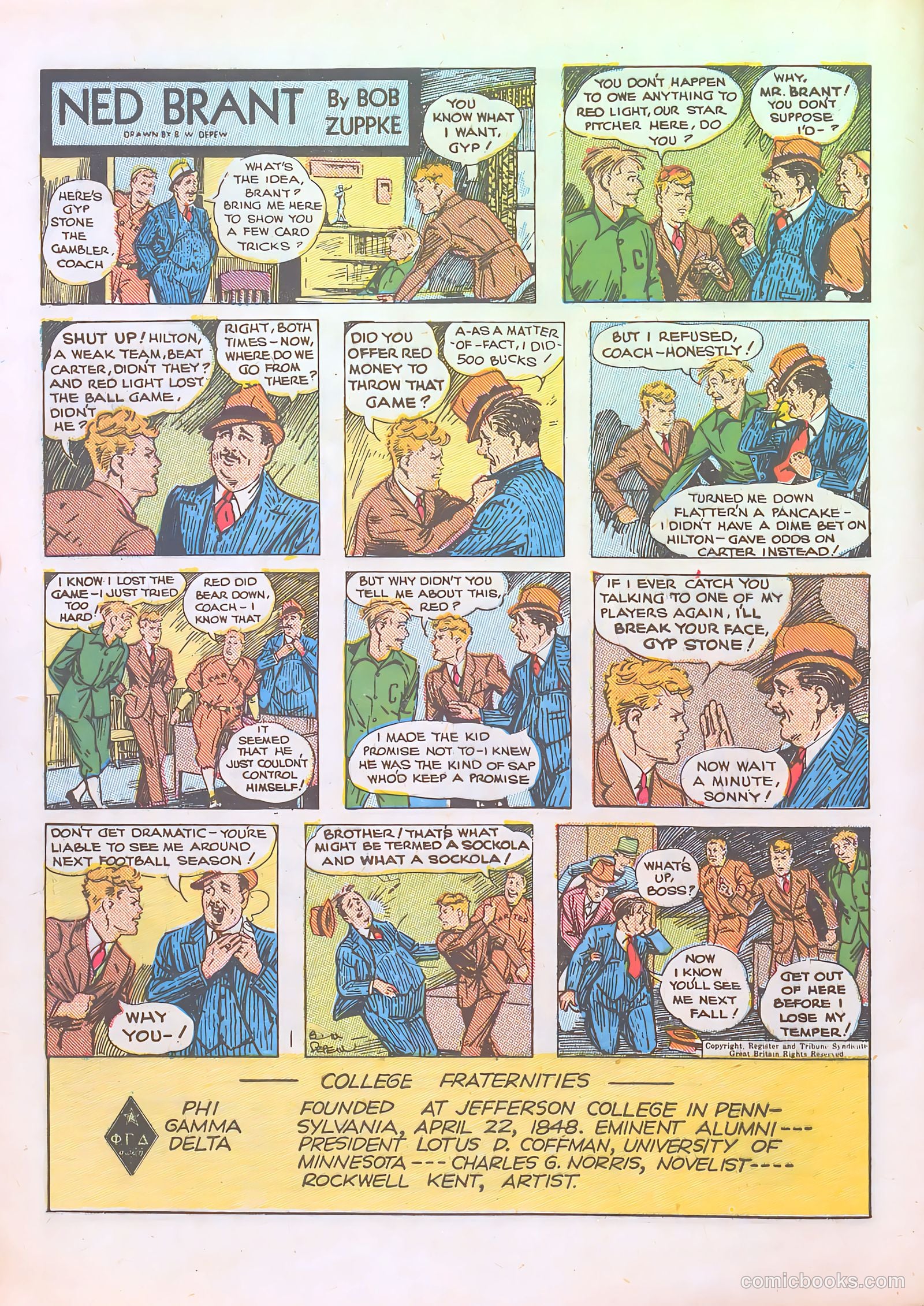 Feature Funnies #10 — page 37 of 67