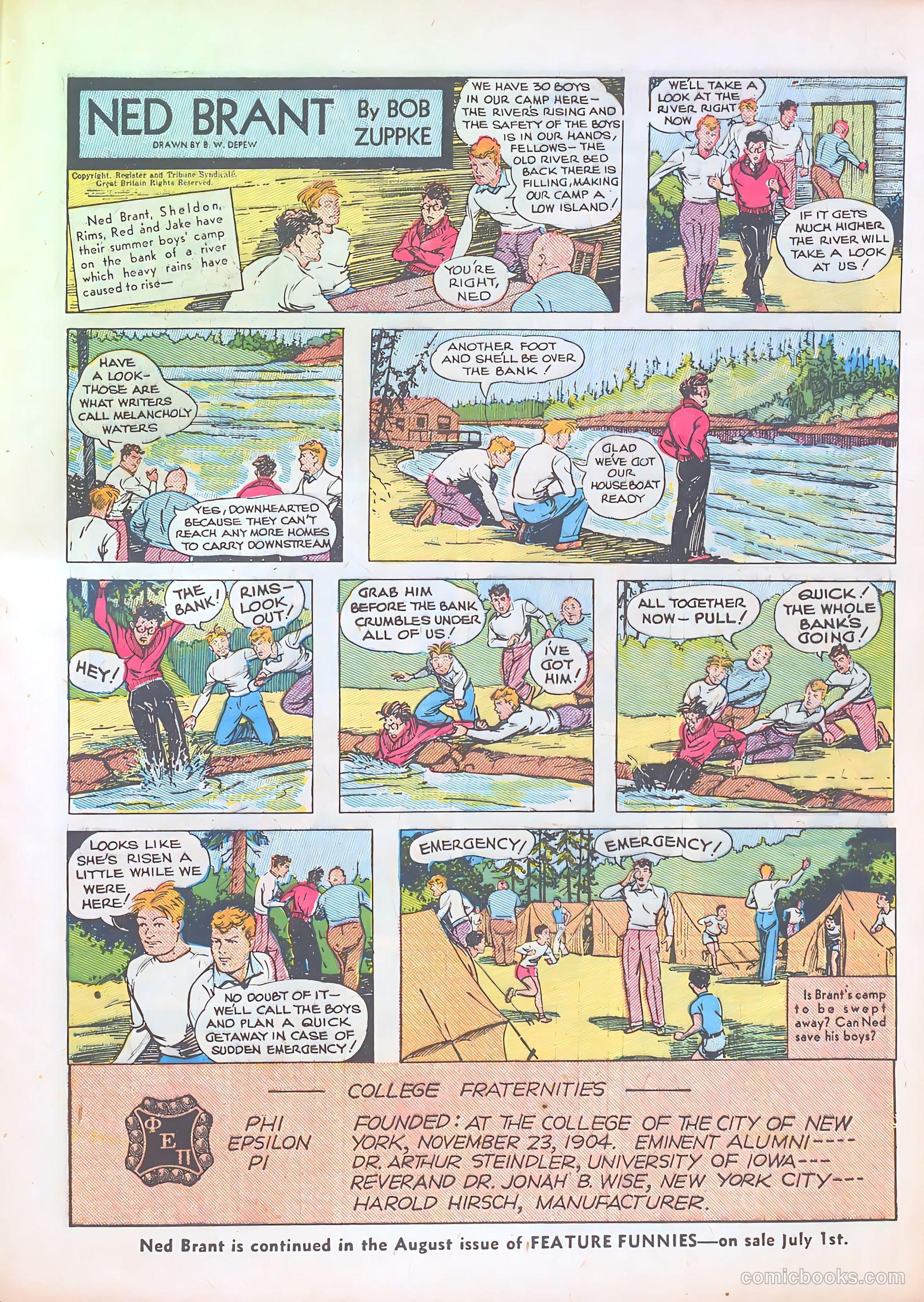 Feature Funnies #10 — page 38 of 67