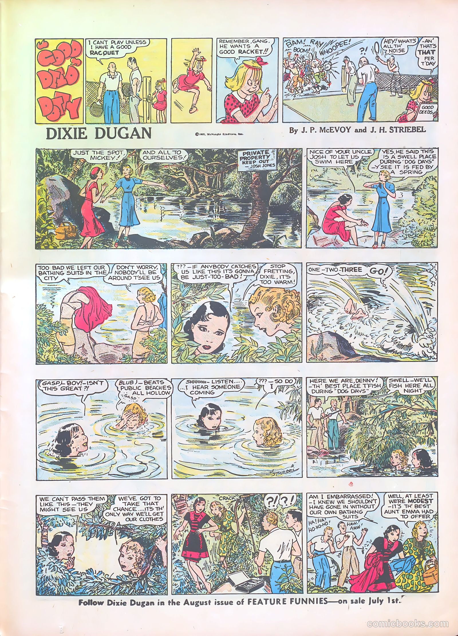 Feature Funnies #10 — page 52 of 67