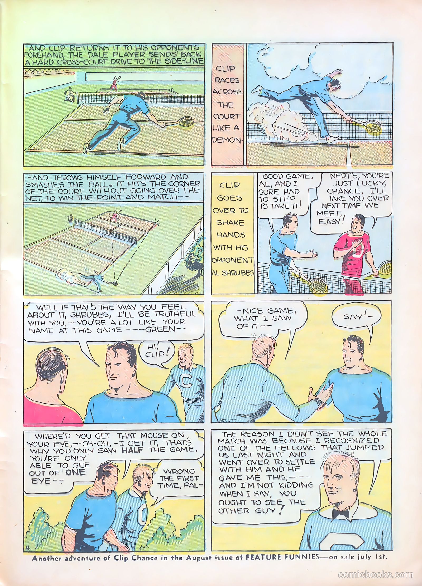 Feature Funnies #10 — page 58 of 67
