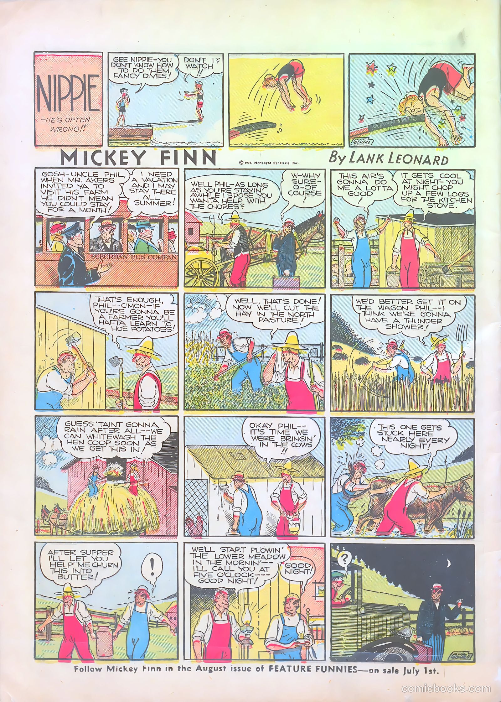 Feature Funnies #10 — page 65 of 67