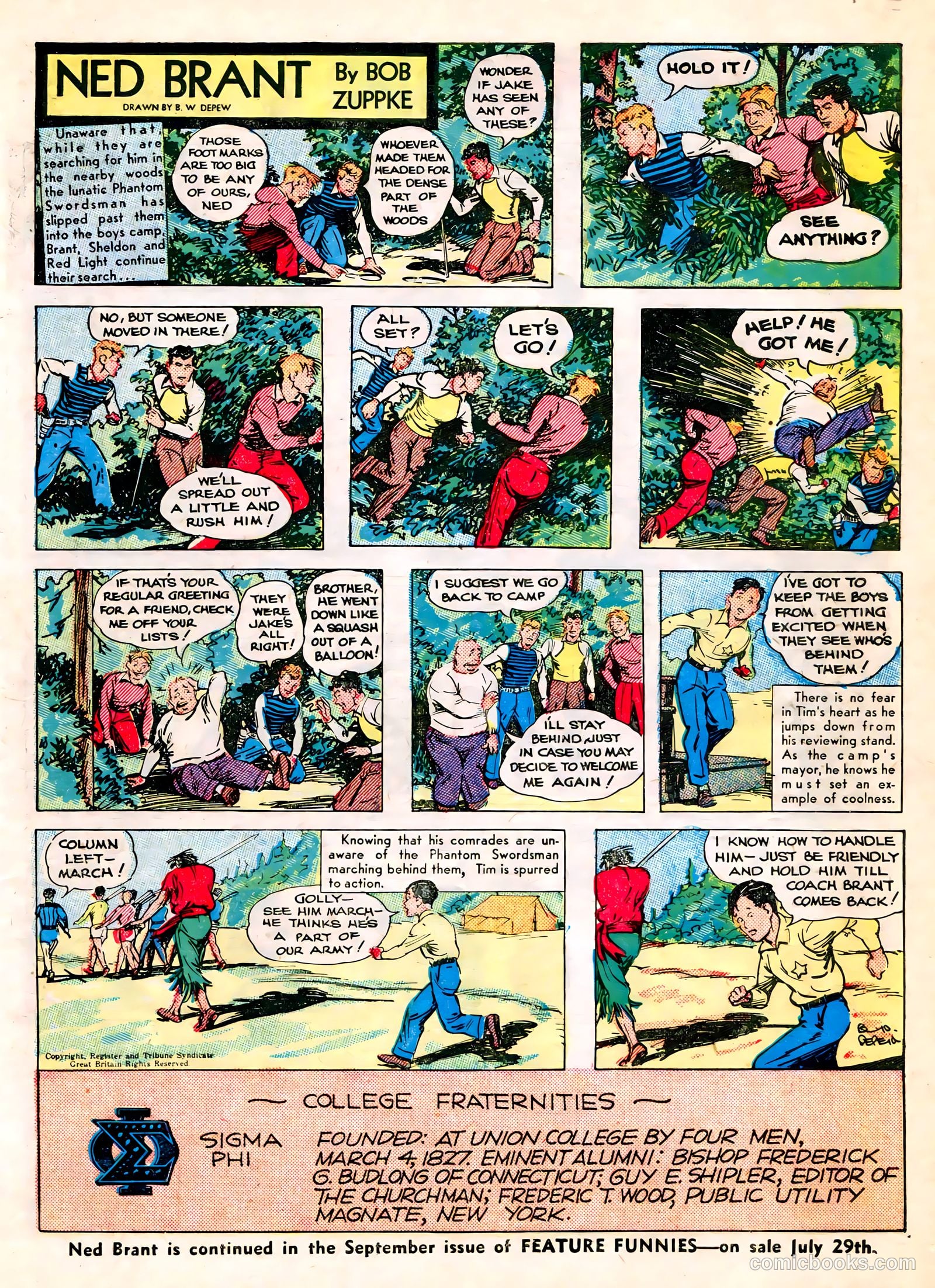 Feature Funnies #11 — page 21 of 67