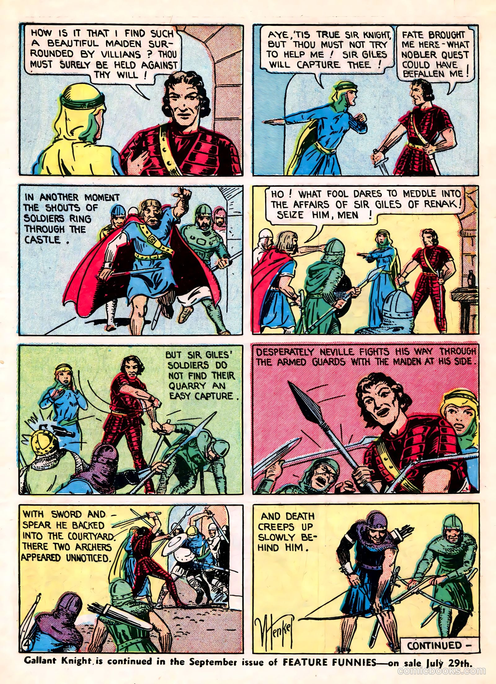 Feature Funnies #11 — page 38 of 67