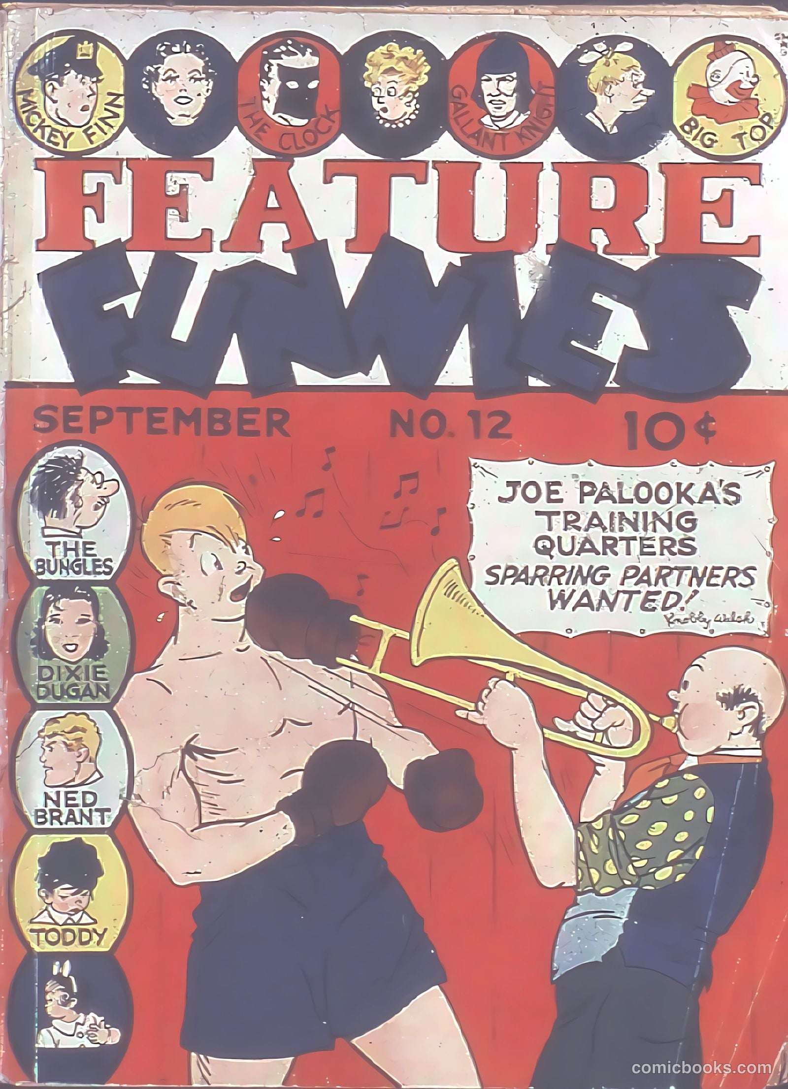 Feature Funnies #12 — page 1 of 69