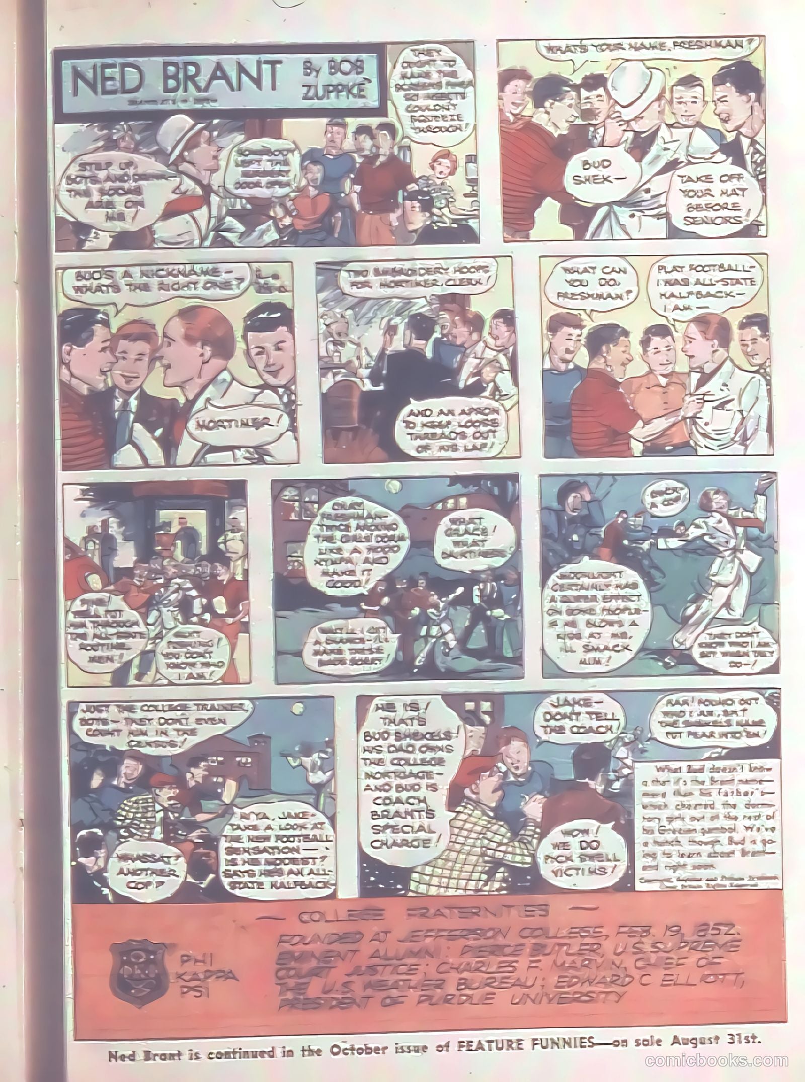 Feature Funnies #12 — page 40 of 69