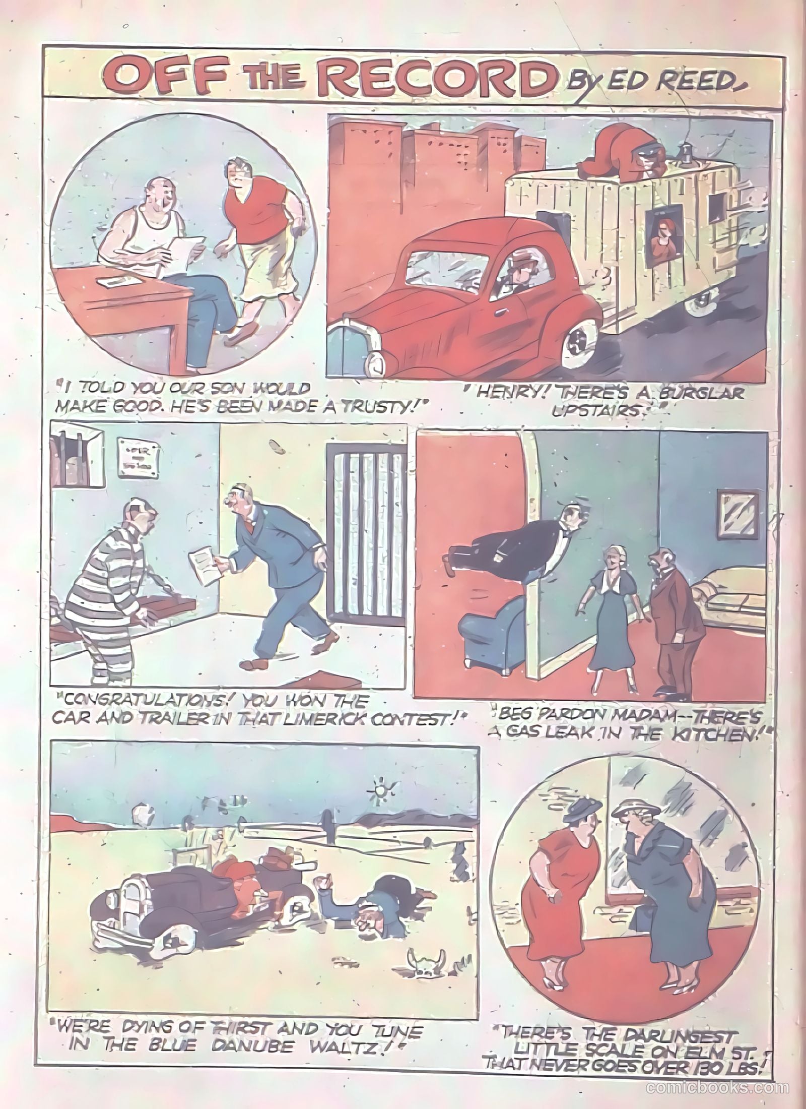 Feature Funnies #12 — page 63 of 69