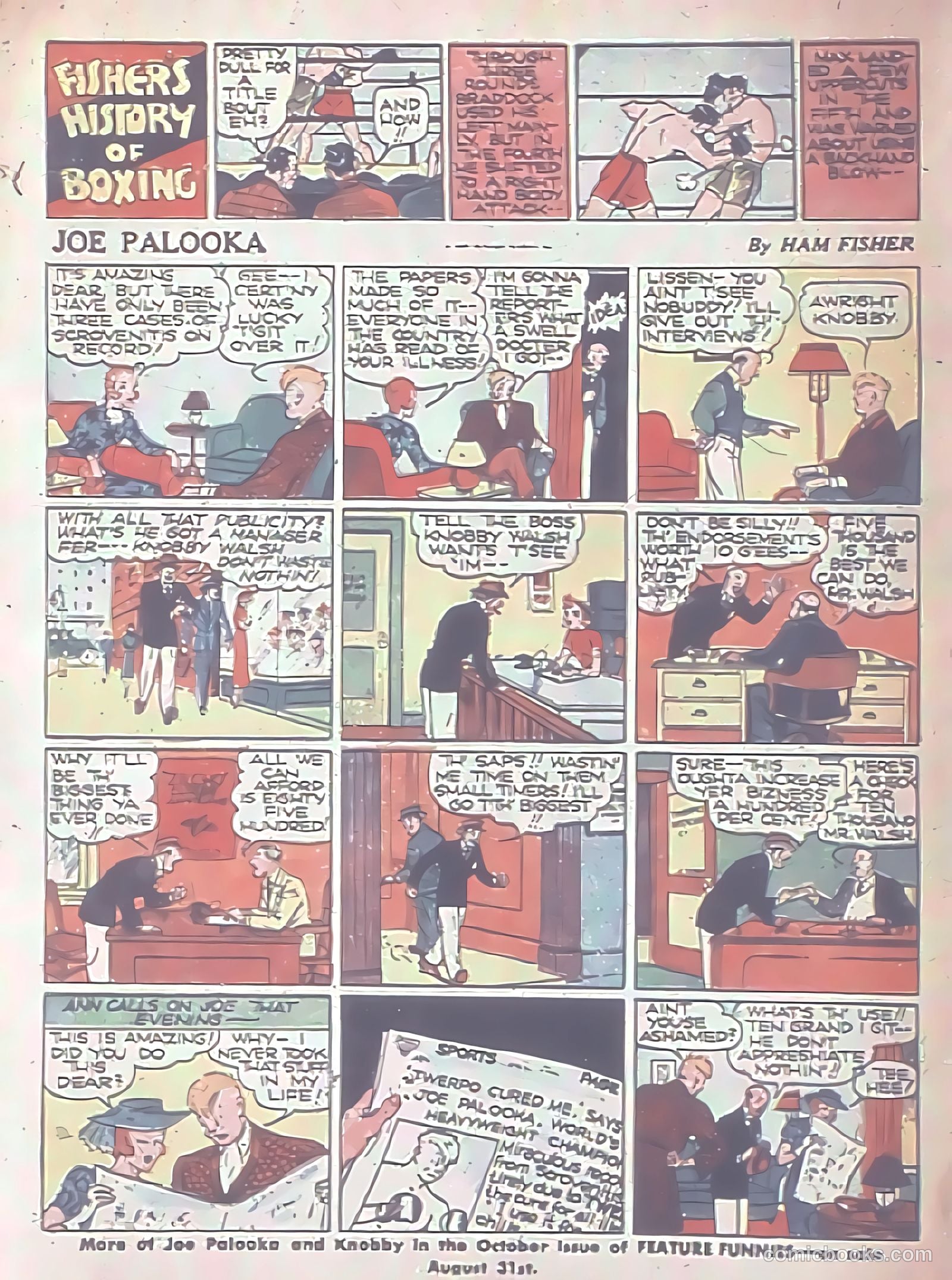 Feature Funnies #12 — page 67 of 69