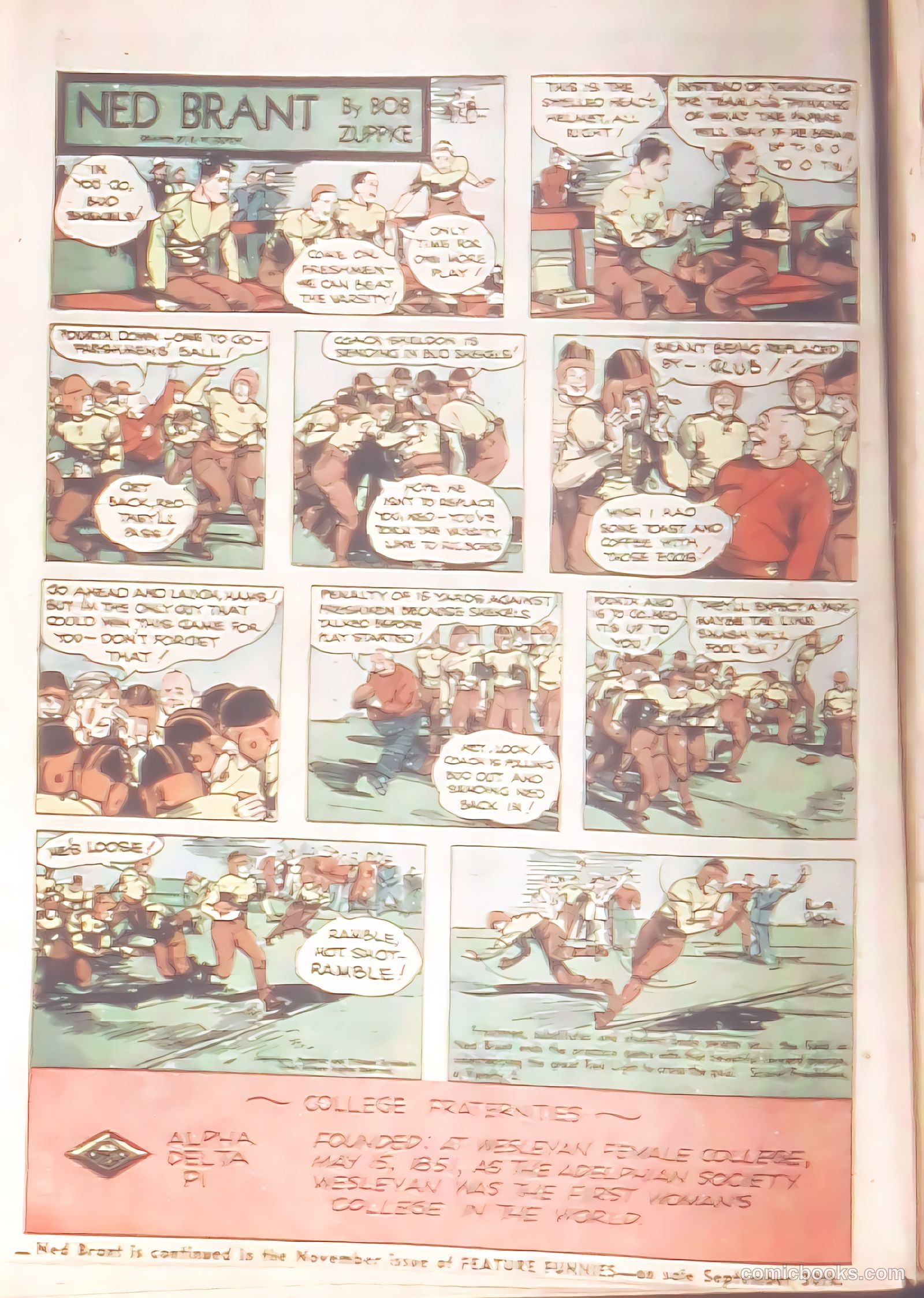 Feature Funnies #13 — page 18 of 64