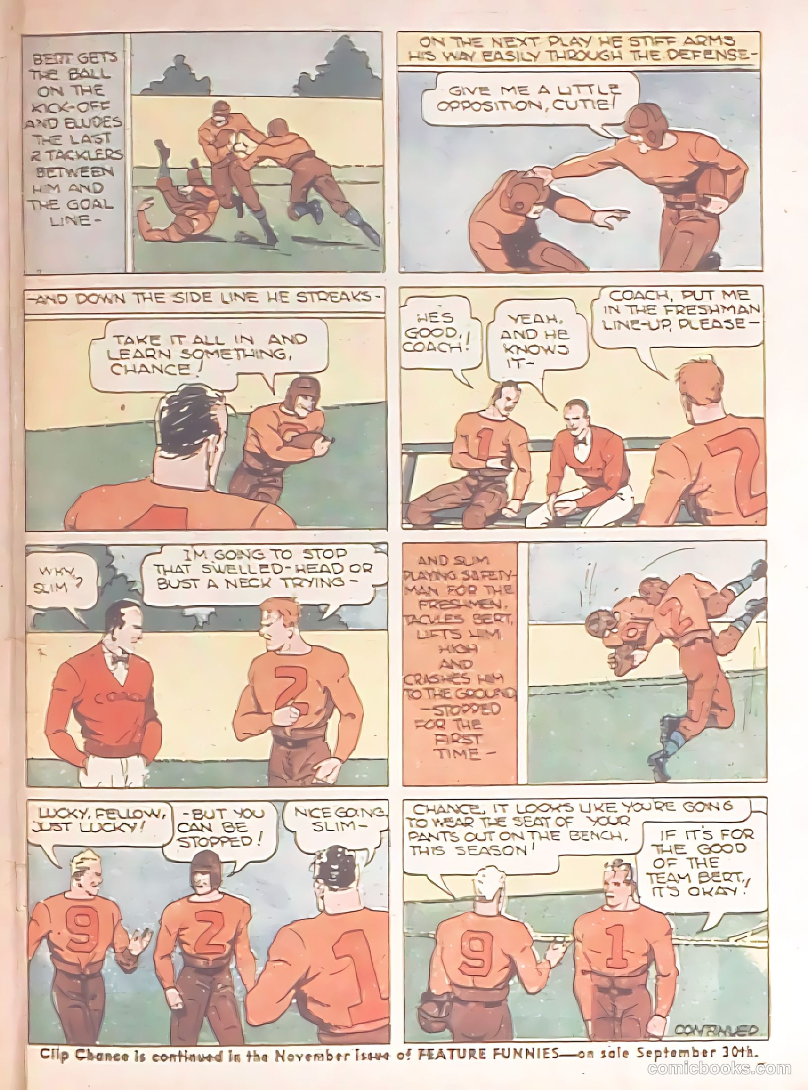Feature Funnies #13 — page 59 of 64