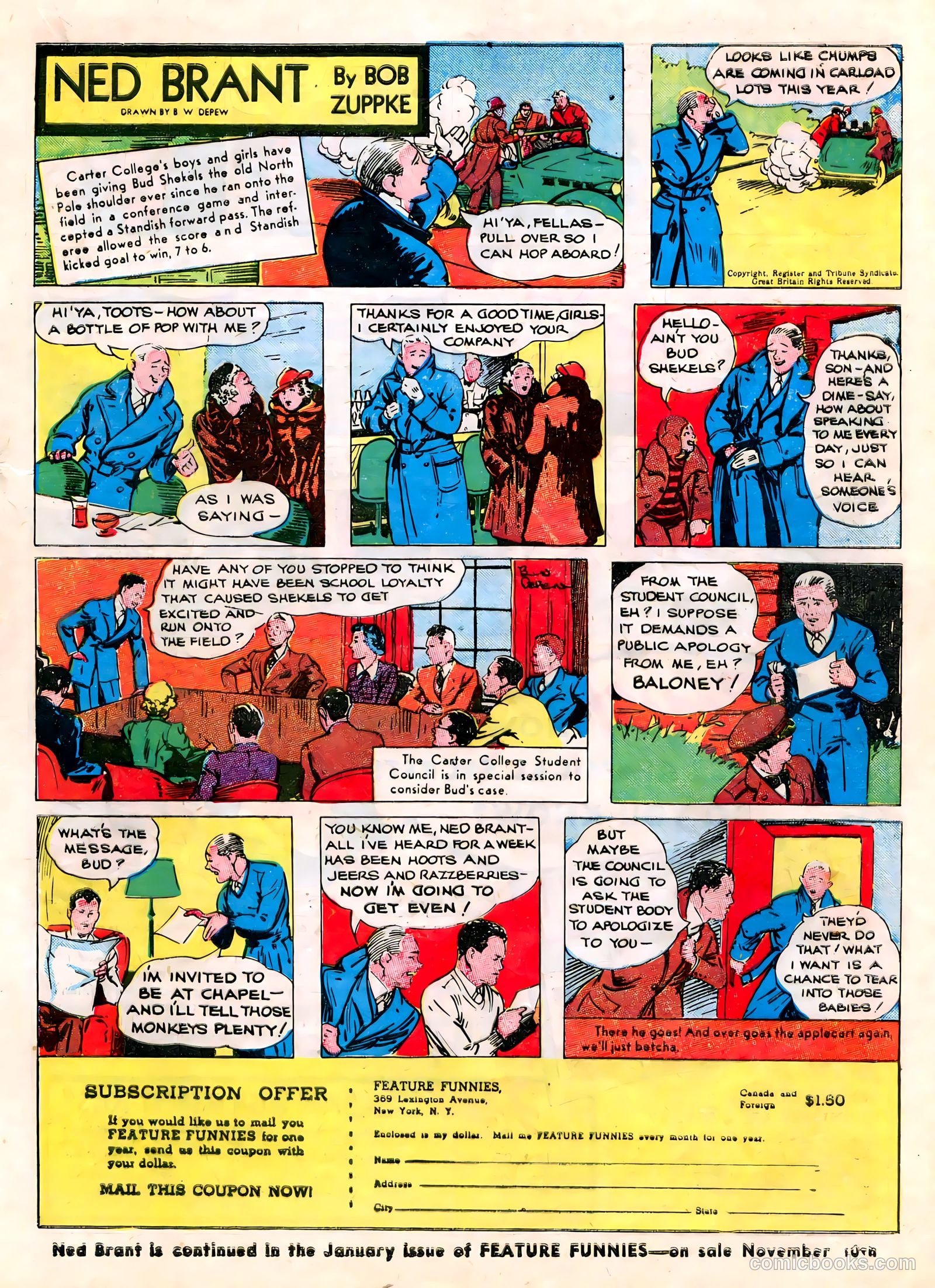 Feature Funnies #15 — page 43 of 68