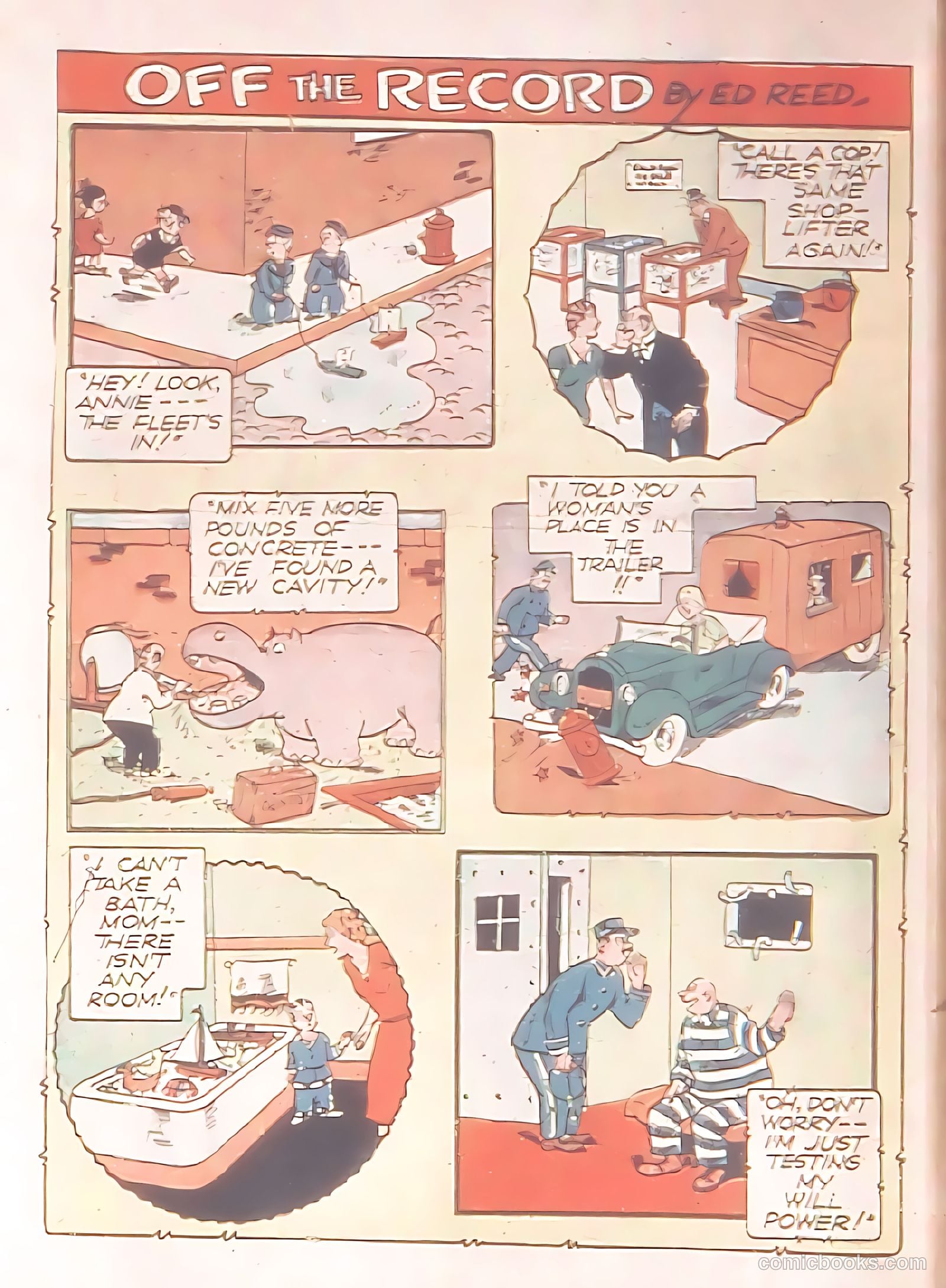 Feature Funnies #16 — page 62 of 68