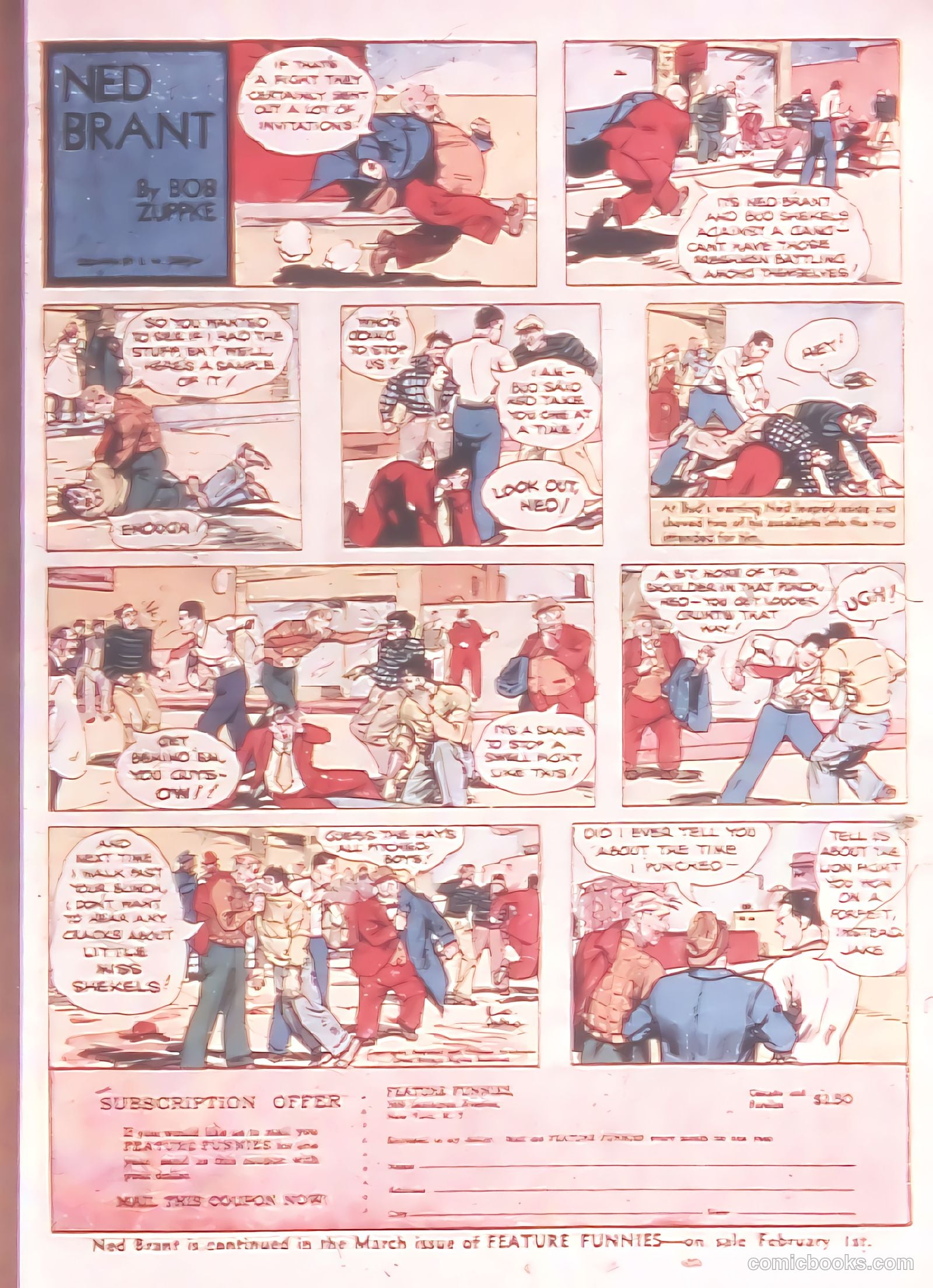 Feature Funnies #17 — page 41 of 68