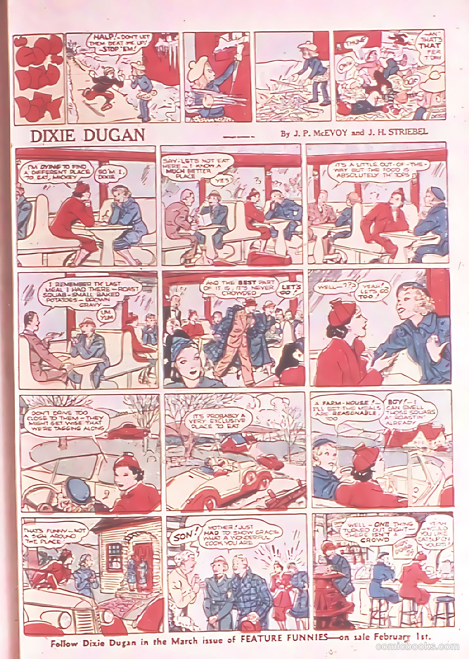 Feature Funnies #17 — page 61 of 68