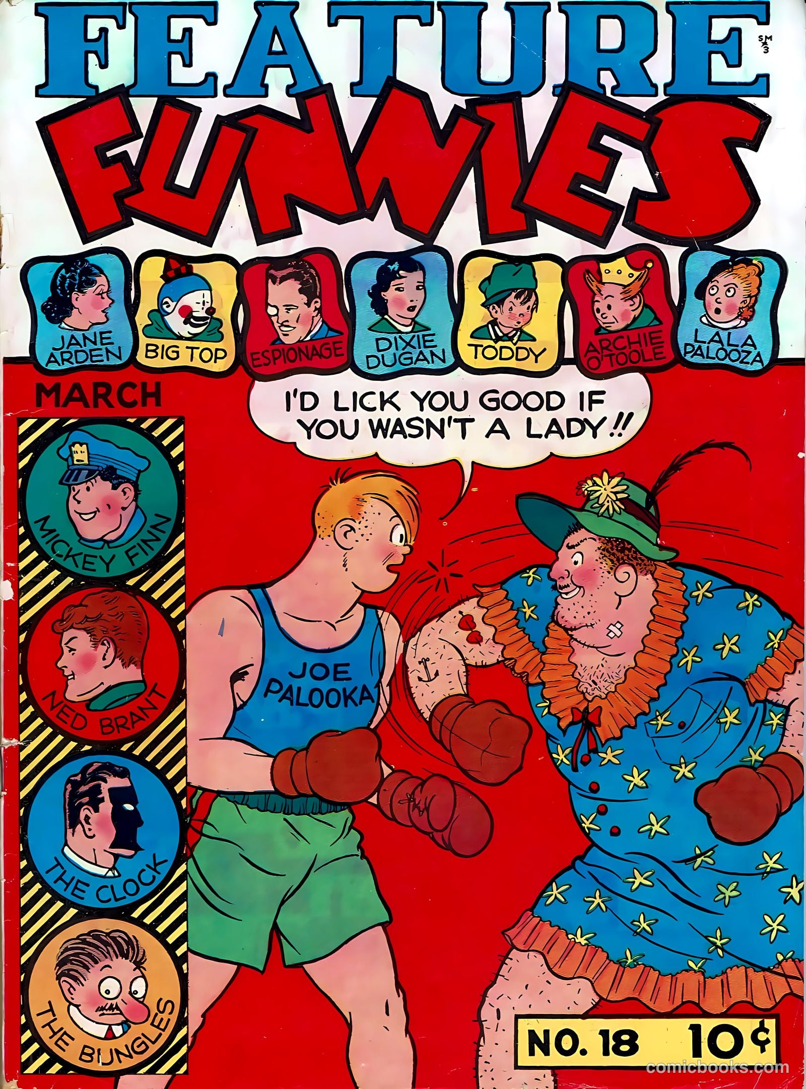 Feature Funnies #18 — page 1 of 68