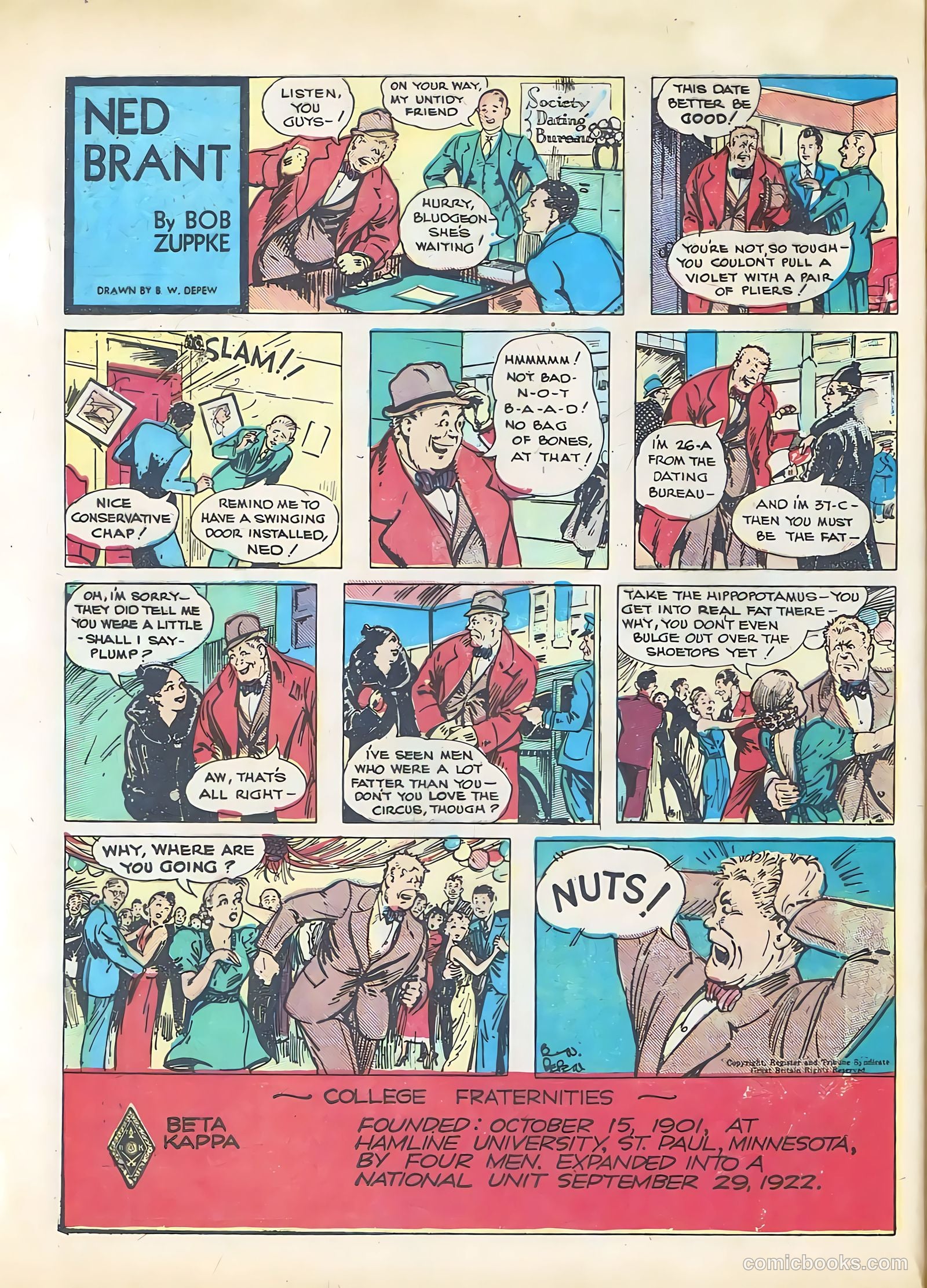 Feature Funnies #18 — page 22 of 68