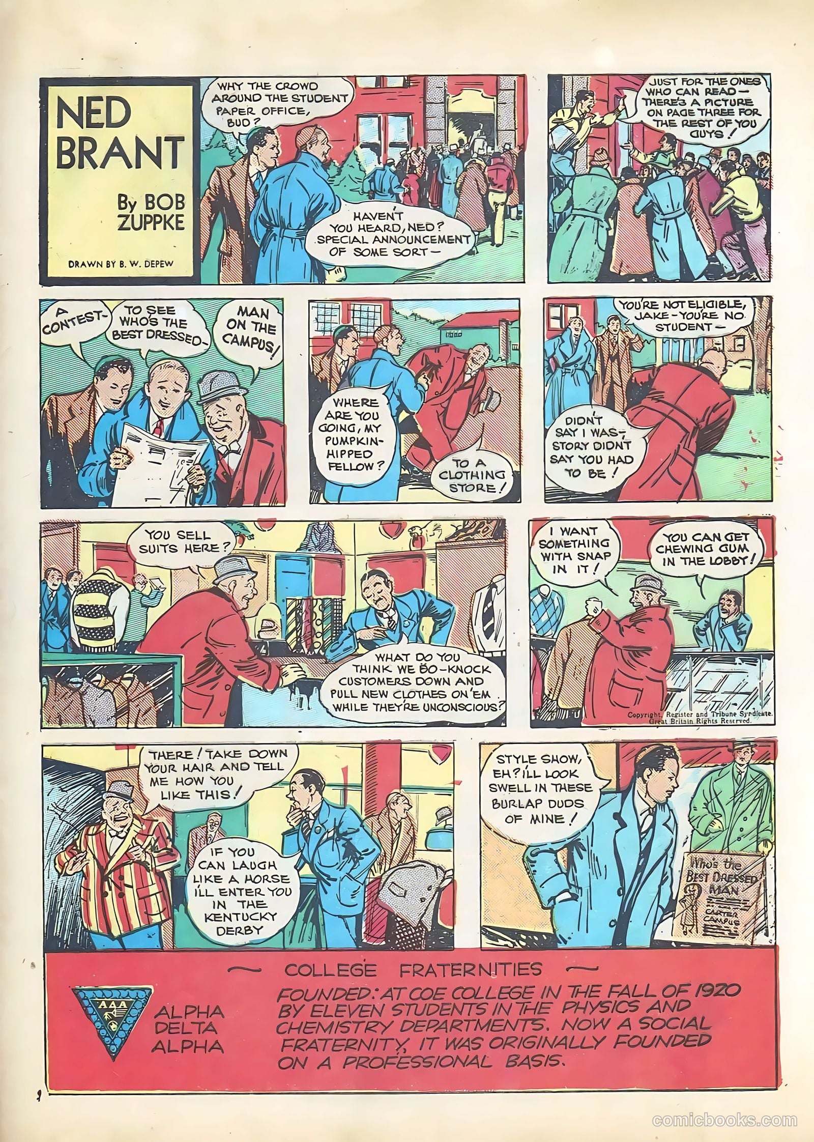 Feature Funnies #18 — page 23 of 68