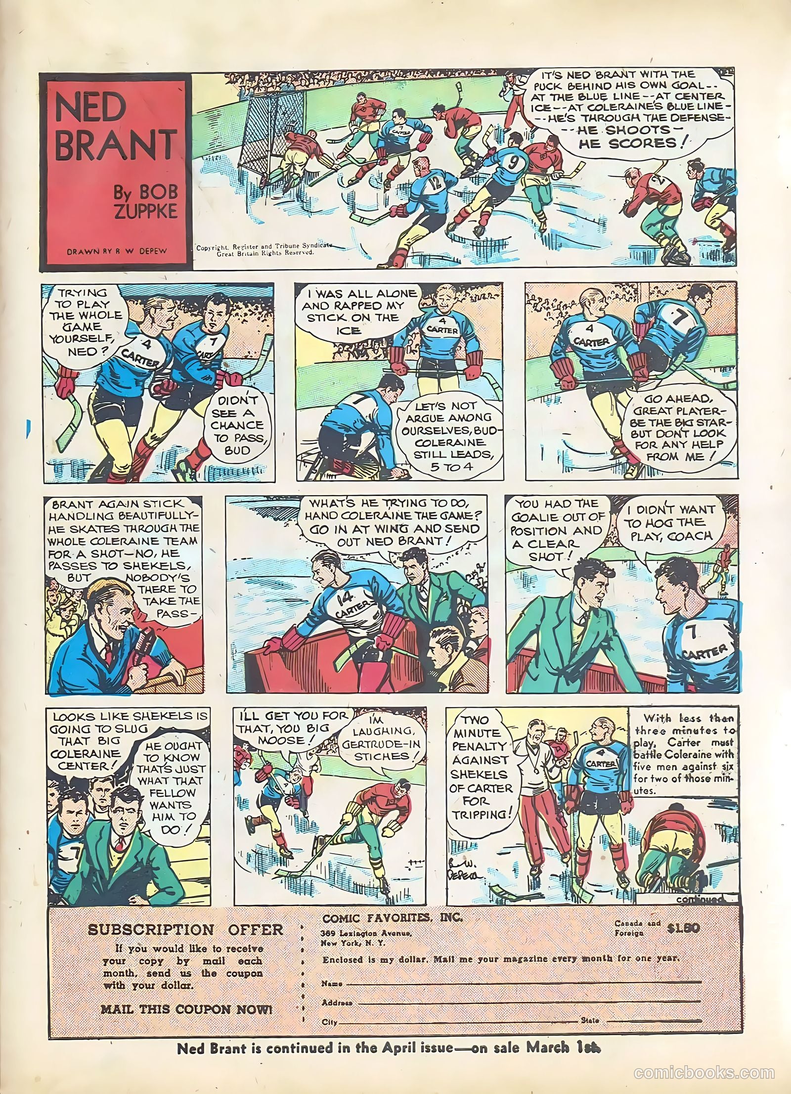 Feature Funnies #18 — page 25 of 68