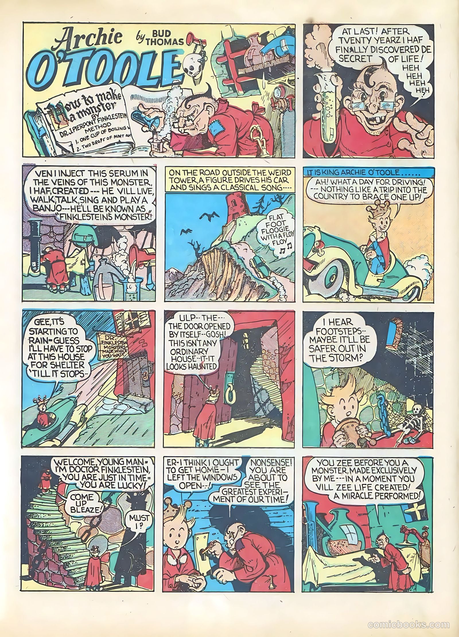 Feature Funnies #18 — page 38 of 68