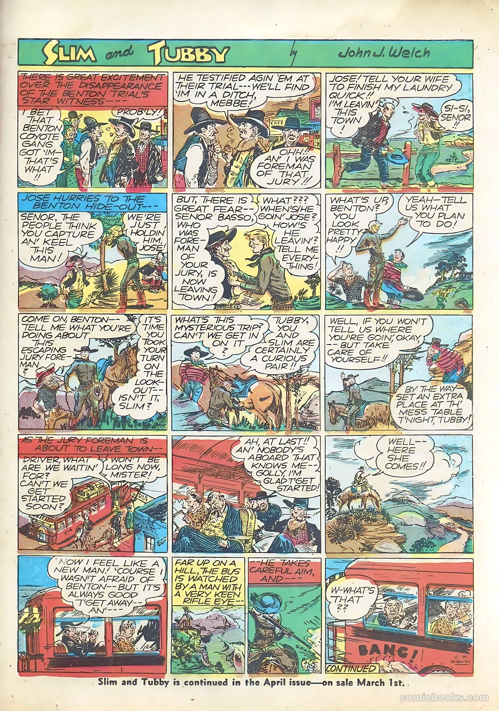 Feature Funnies #18 — page 51 of 68