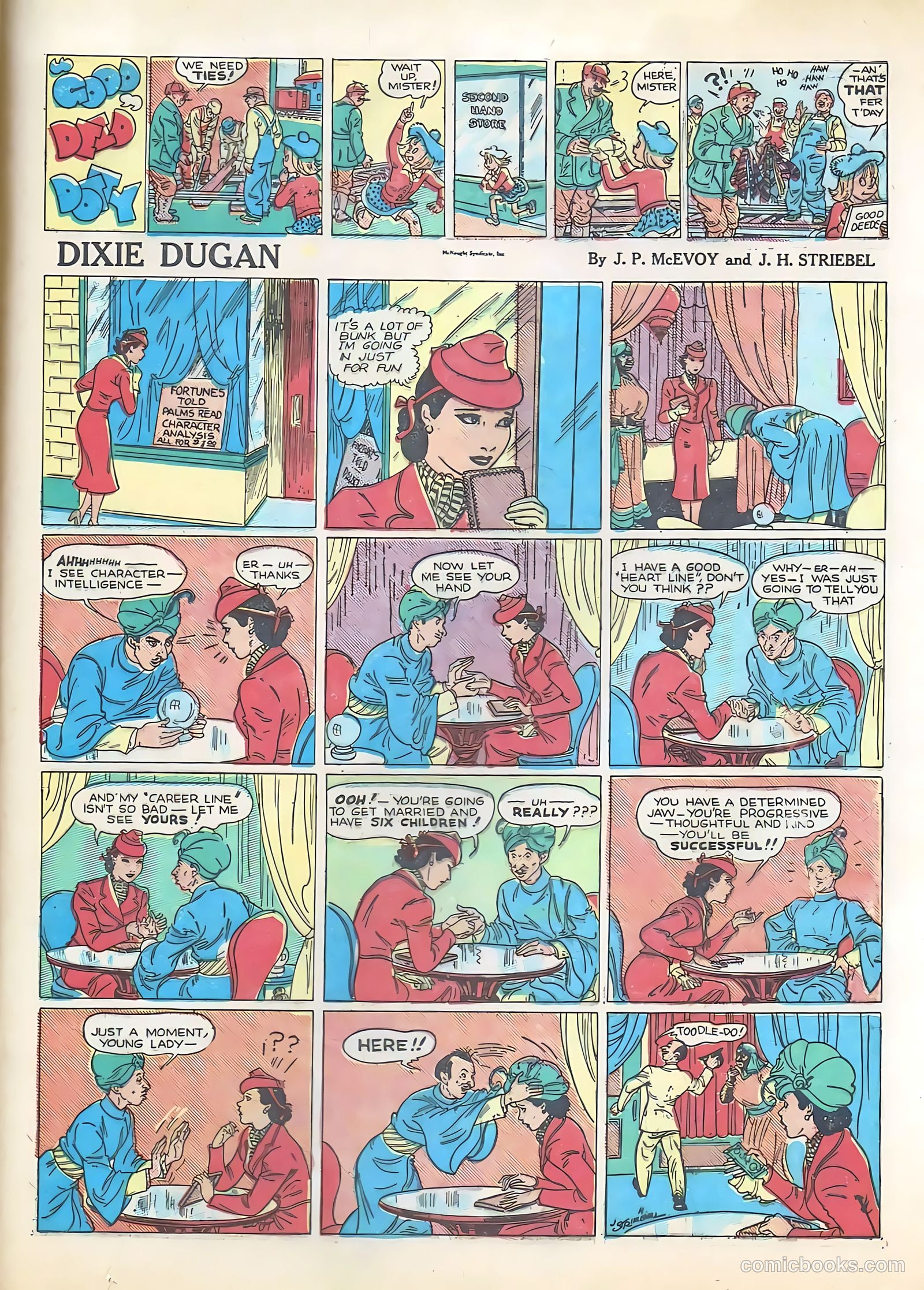 Feature Funnies #18 — page 55 of 68
