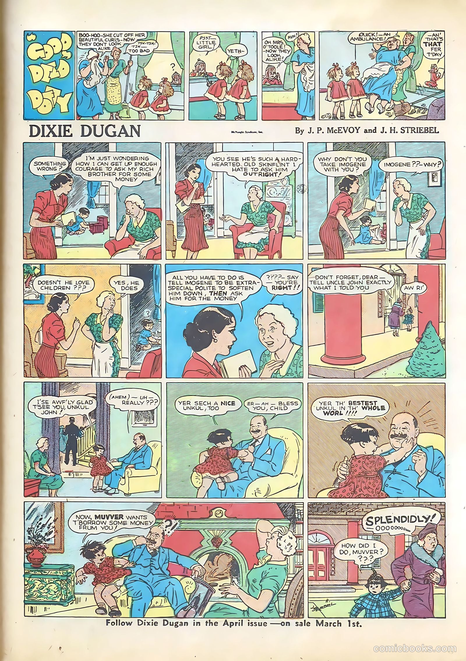 Feature Funnies #18 — page 57 of 68