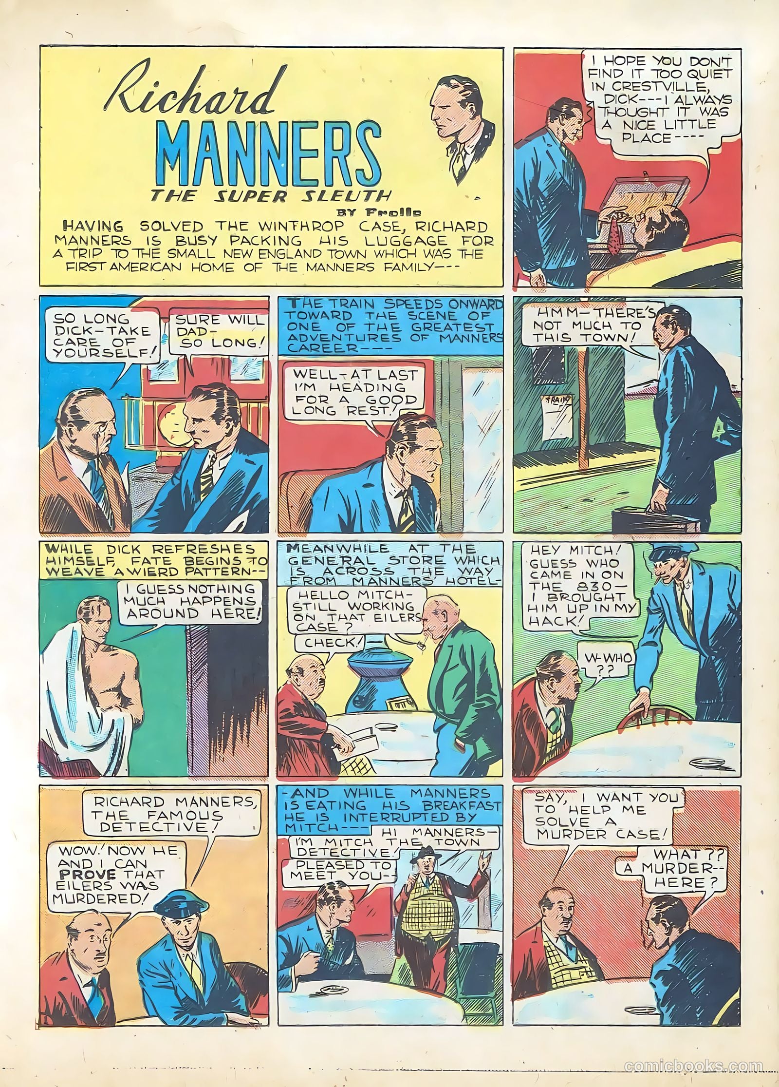 Feature Funnies #18 — page 58 of 68