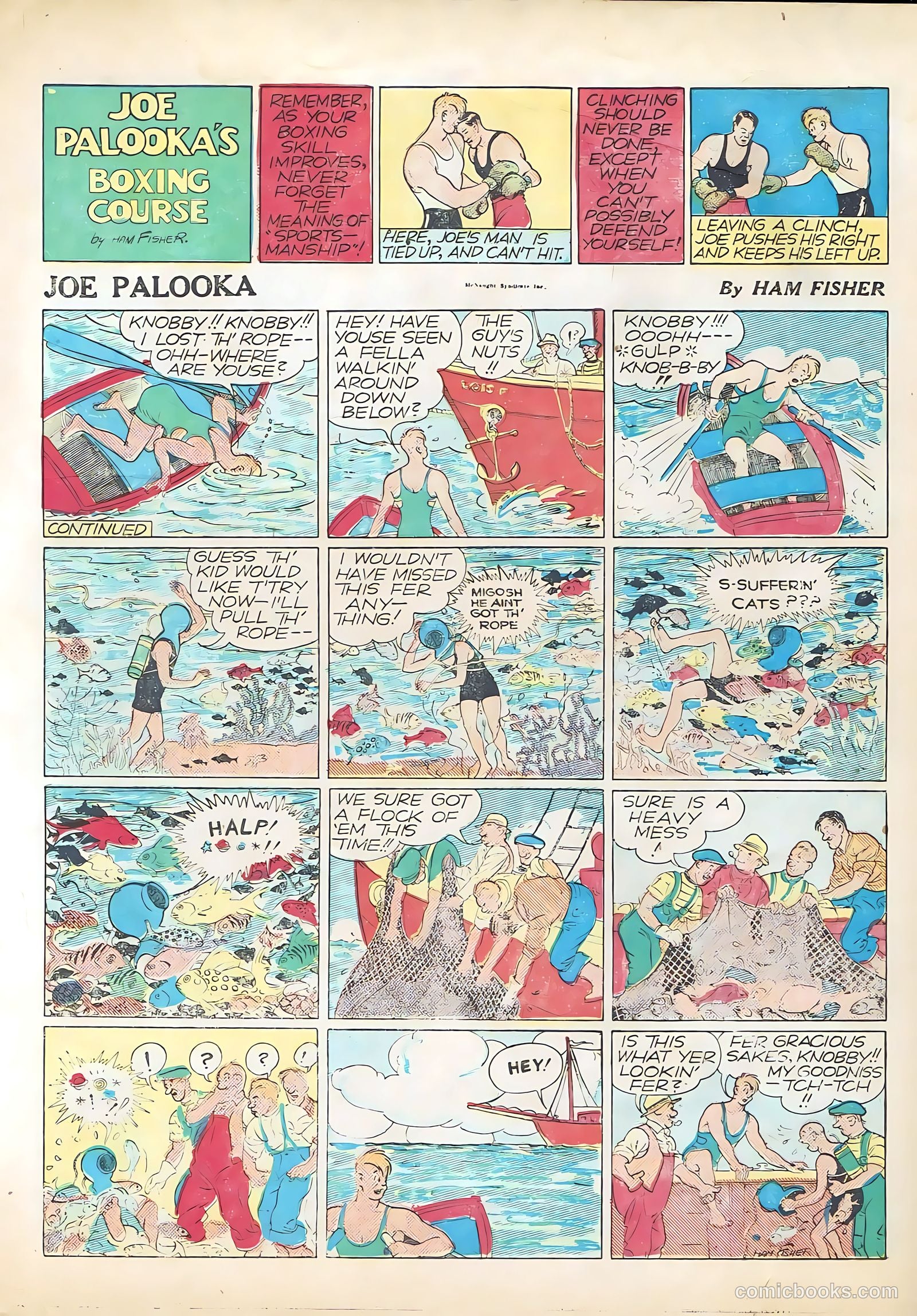Feature Funnies #18 — page 64 of 68