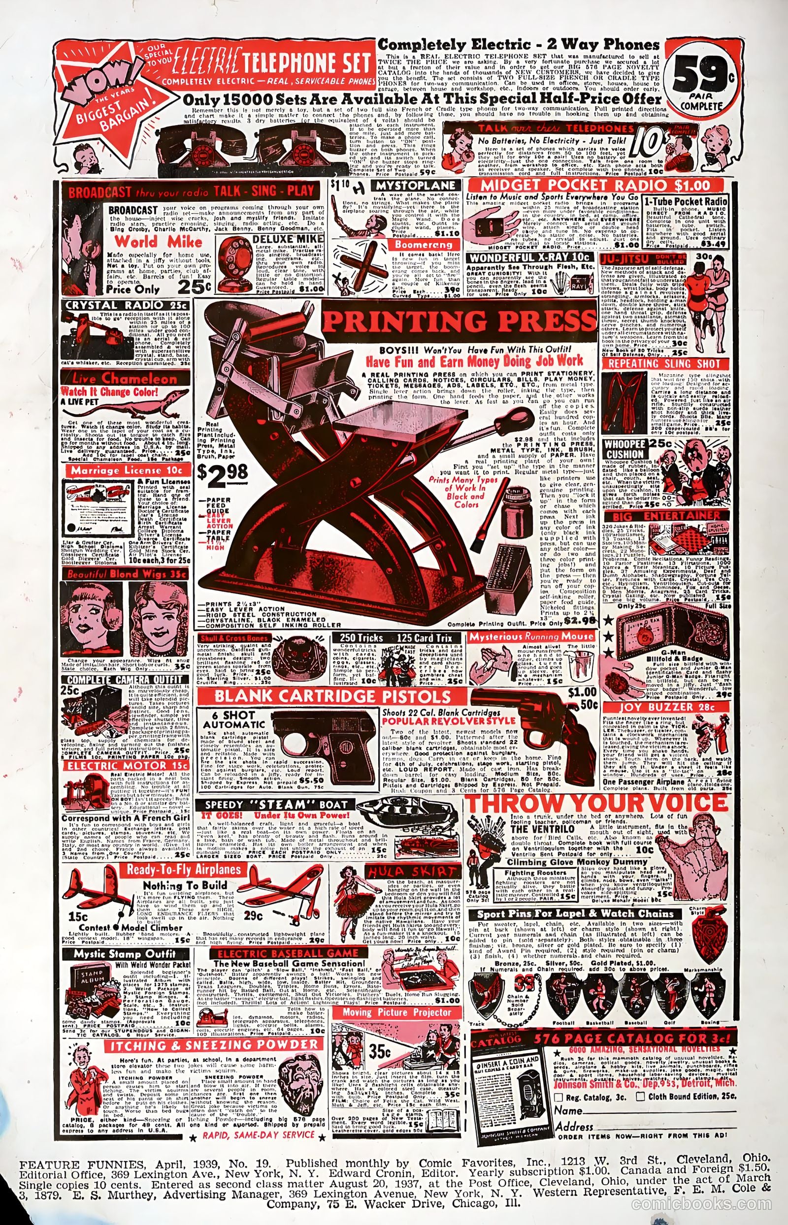 Feature Funnies #19 — page 2 of 68