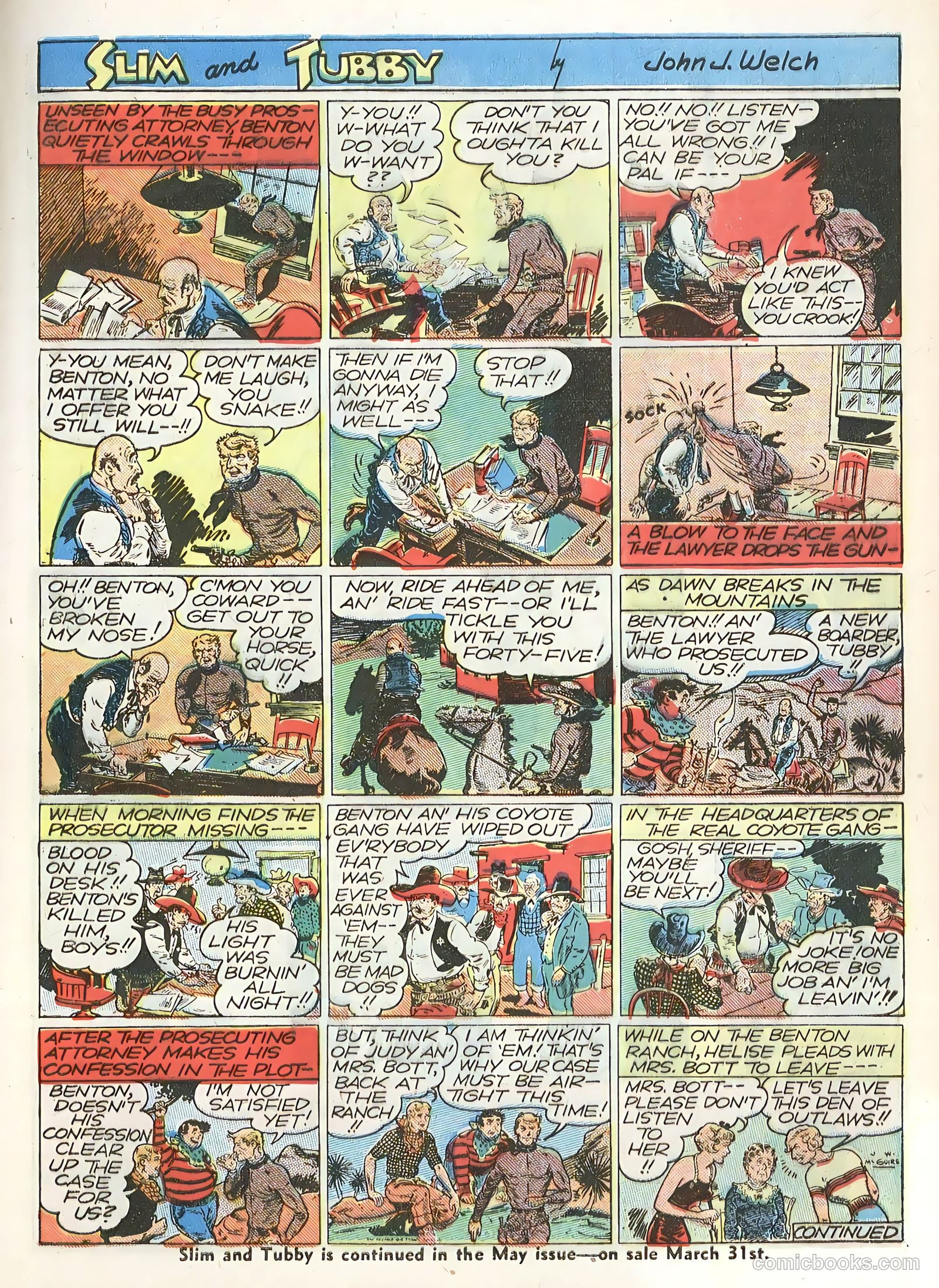 Feature Funnies #19 — page 23 of 68