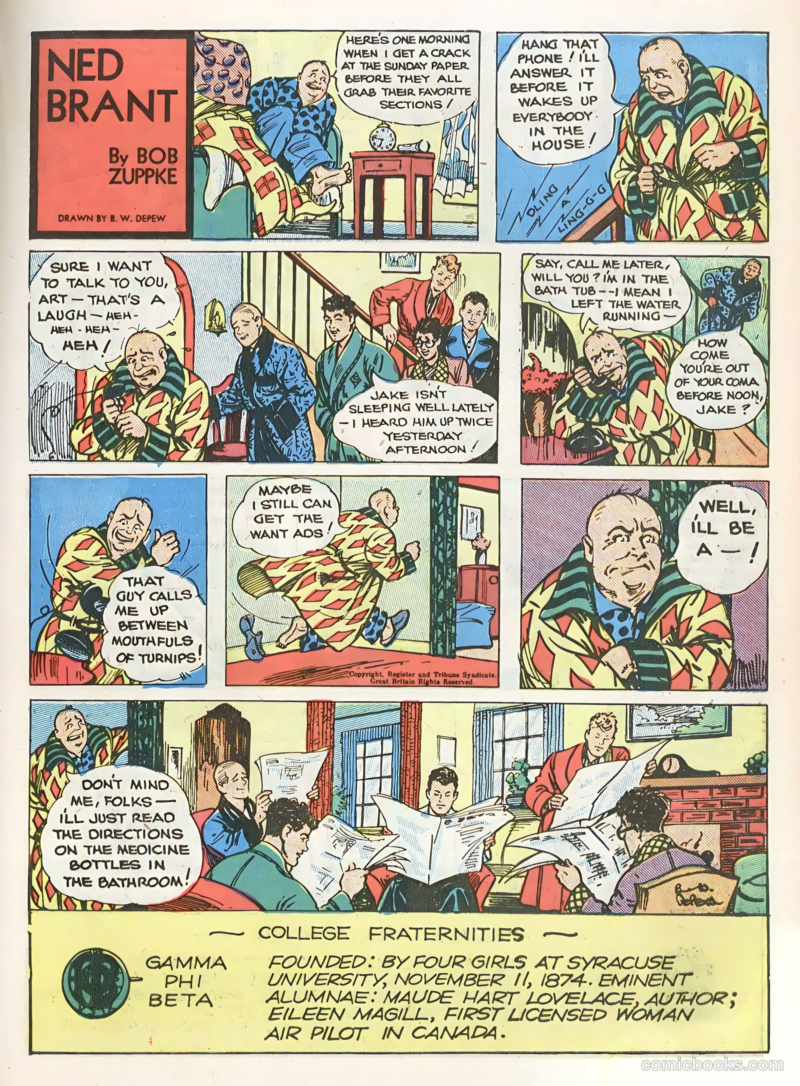 Feature Funnies #19 — page 25 of 68