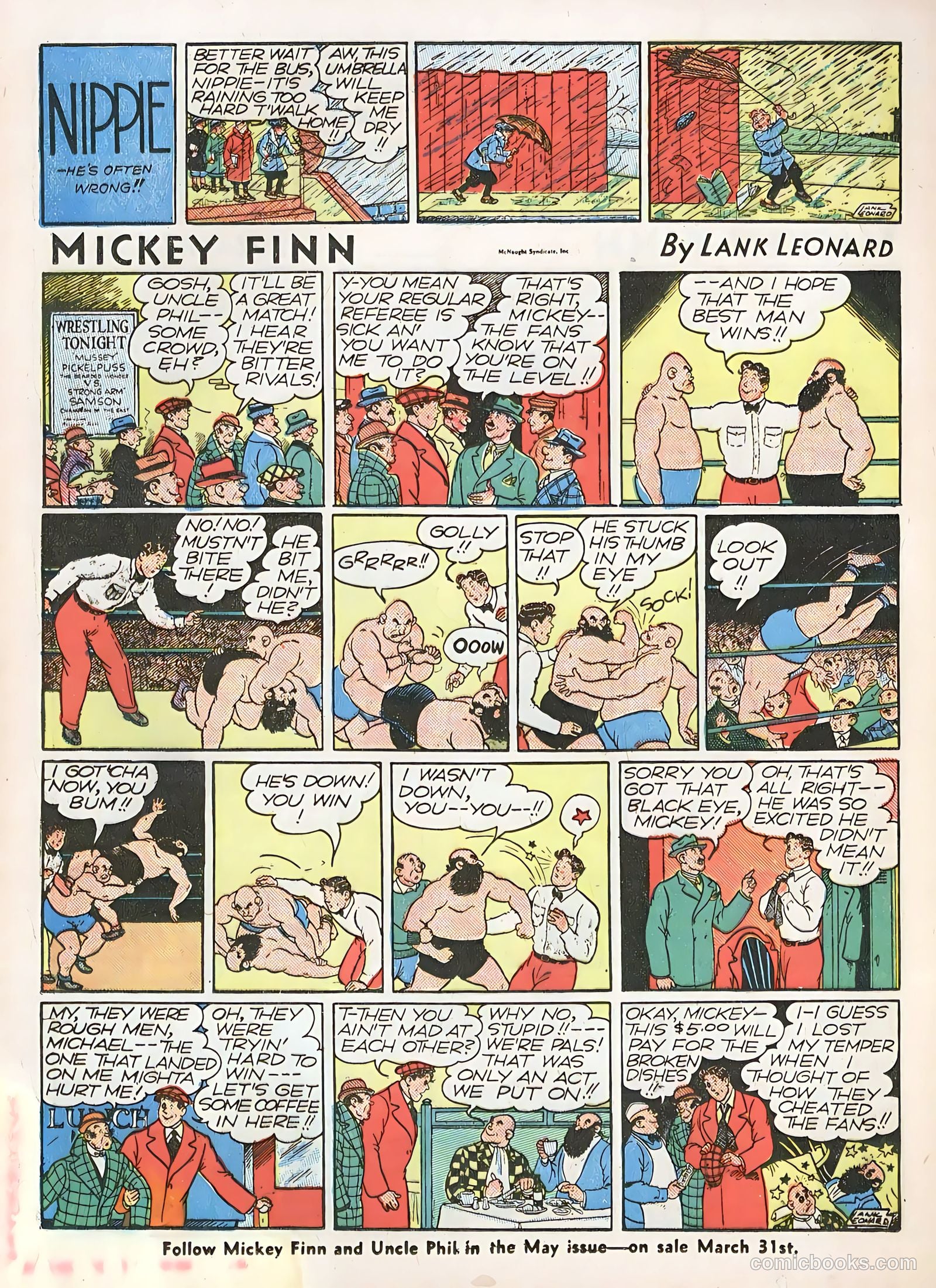 Feature Funnies #19 — page 66 of 68