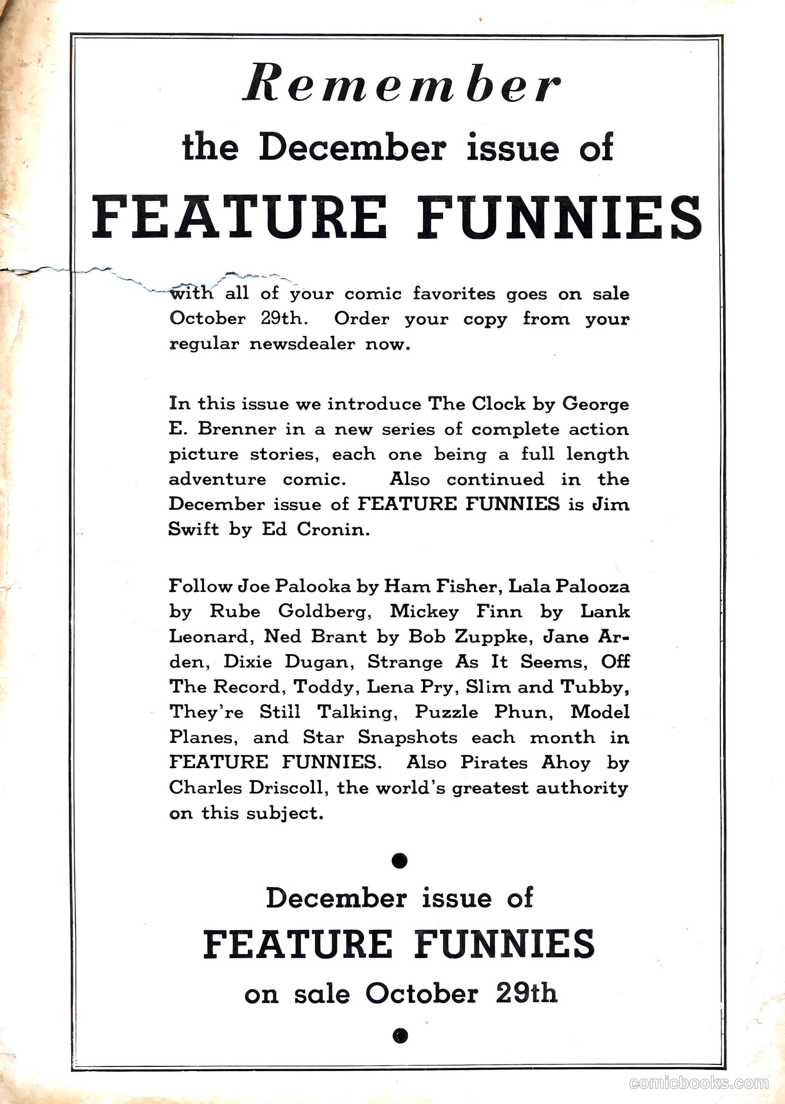 Feature Funnies #2 — page 67 of 68