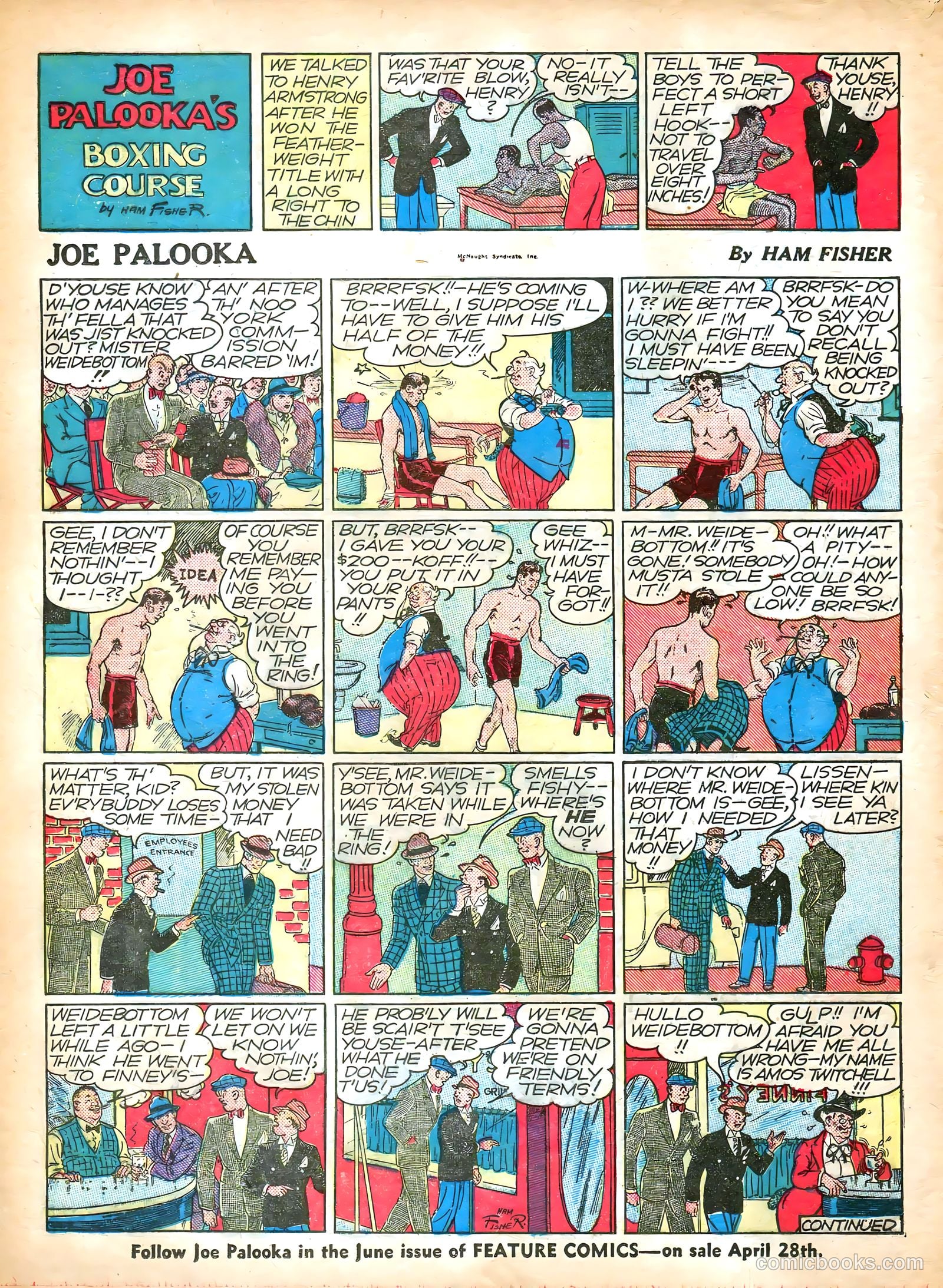 Feature Funnies #20 — page 6 of 68