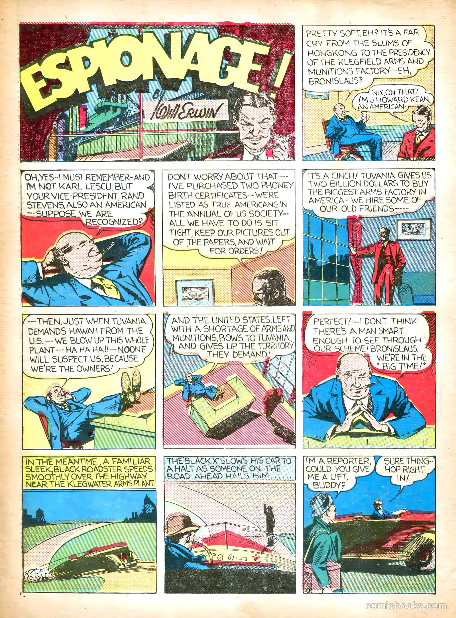 Feature Funnies #20 — page 8 of 68