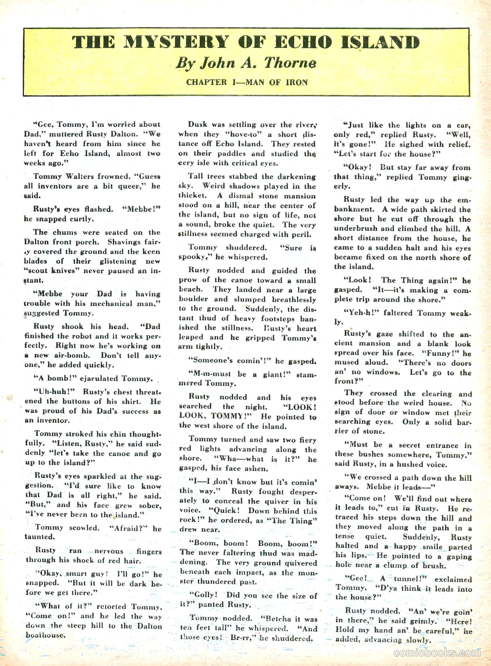 Feature Funnies #20 — page 48 of 68