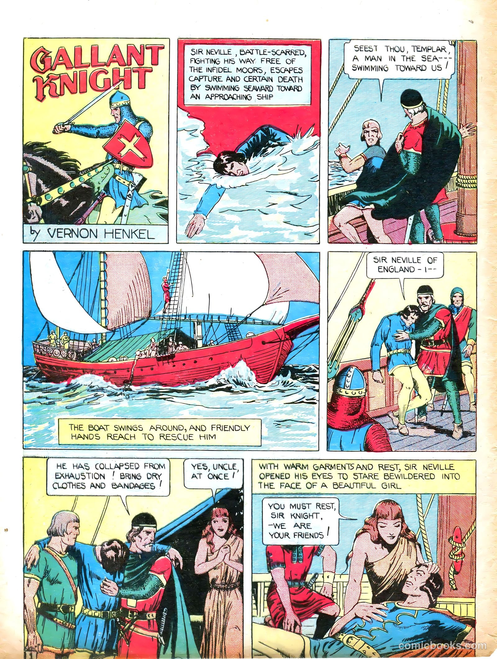 Feature Funnies #20 — page 50 of 68