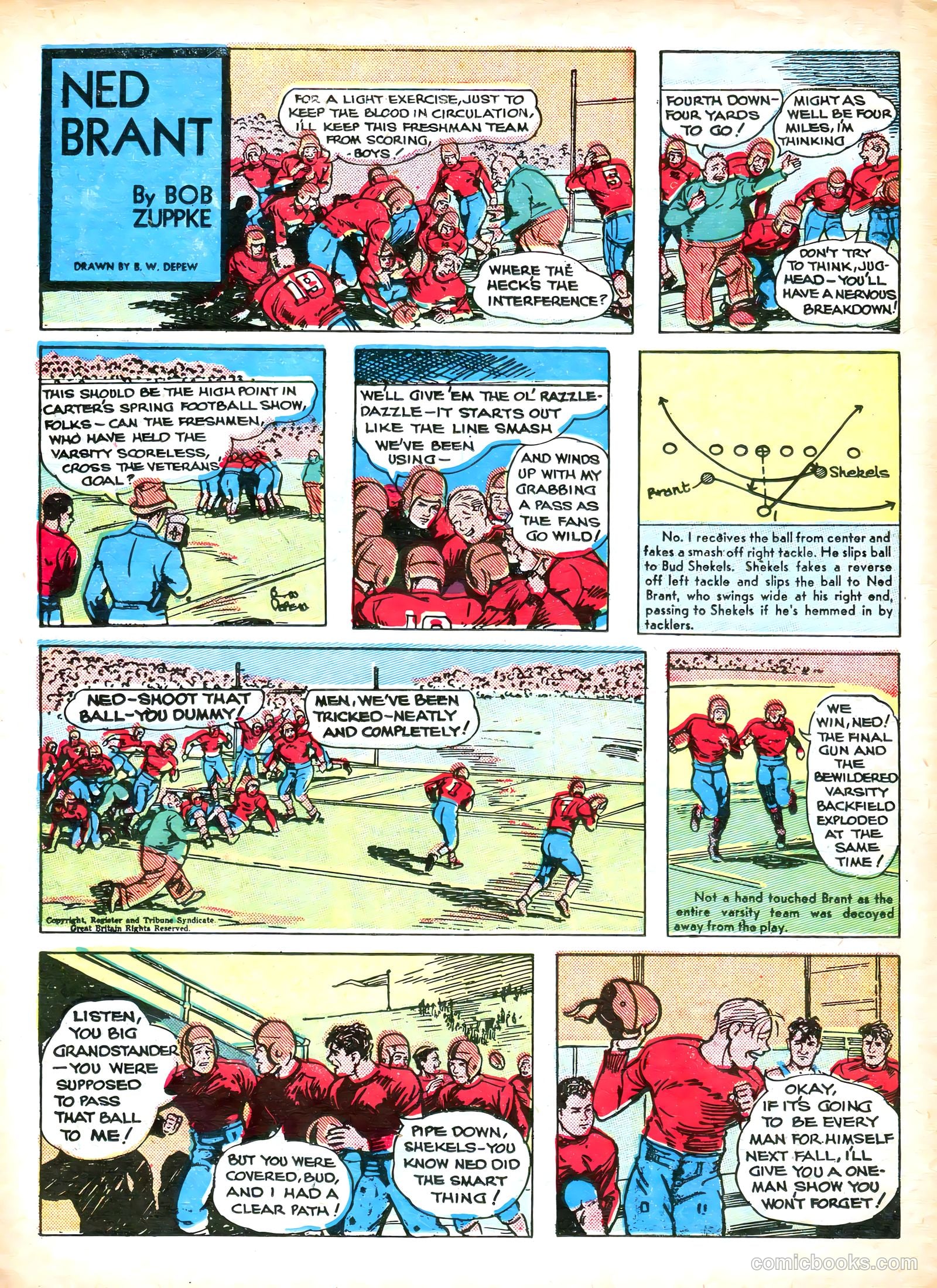 Feature Funnies #20 — page 56 of 68