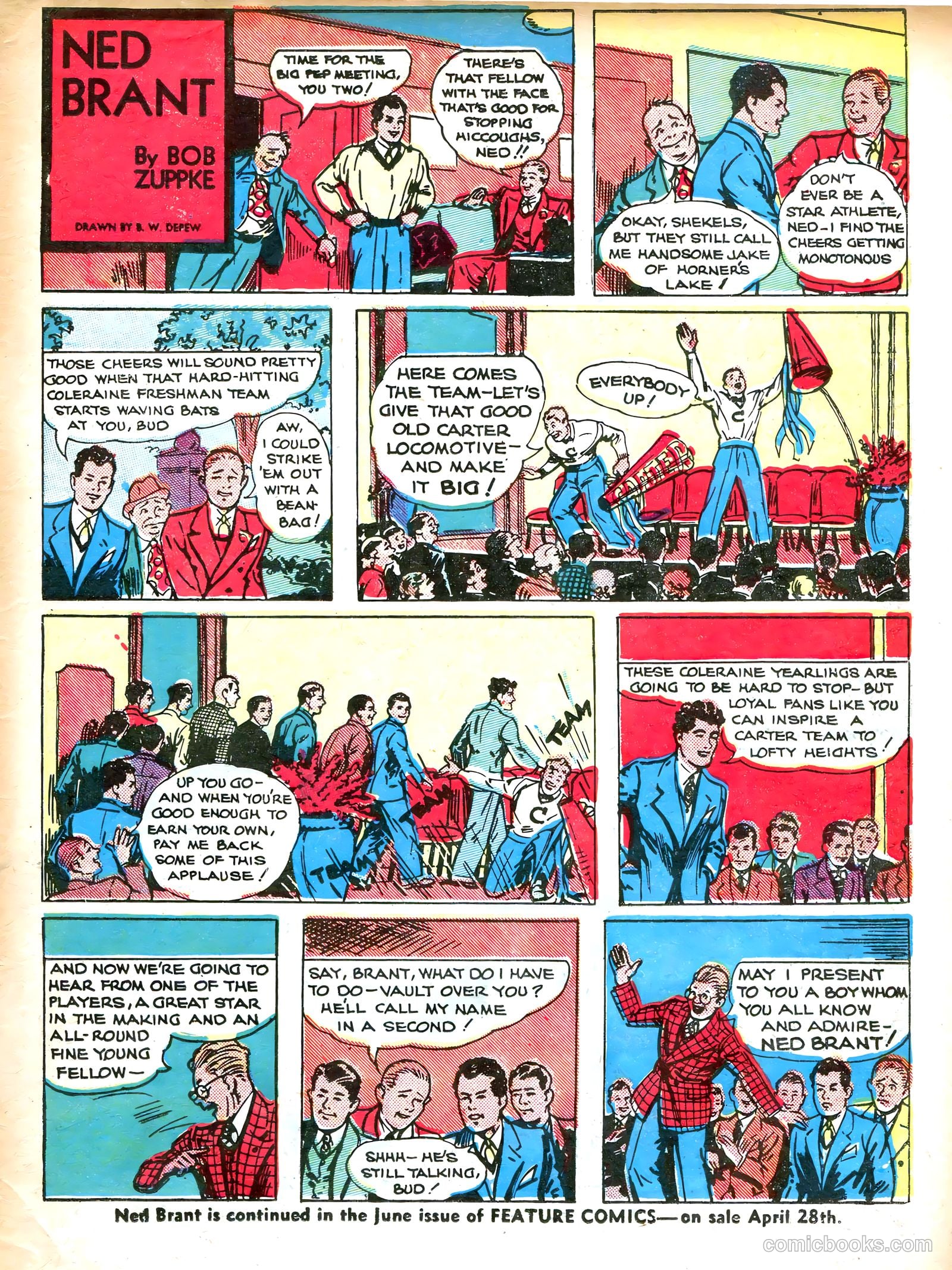 Feature Funnies #20 — page 57 of 68