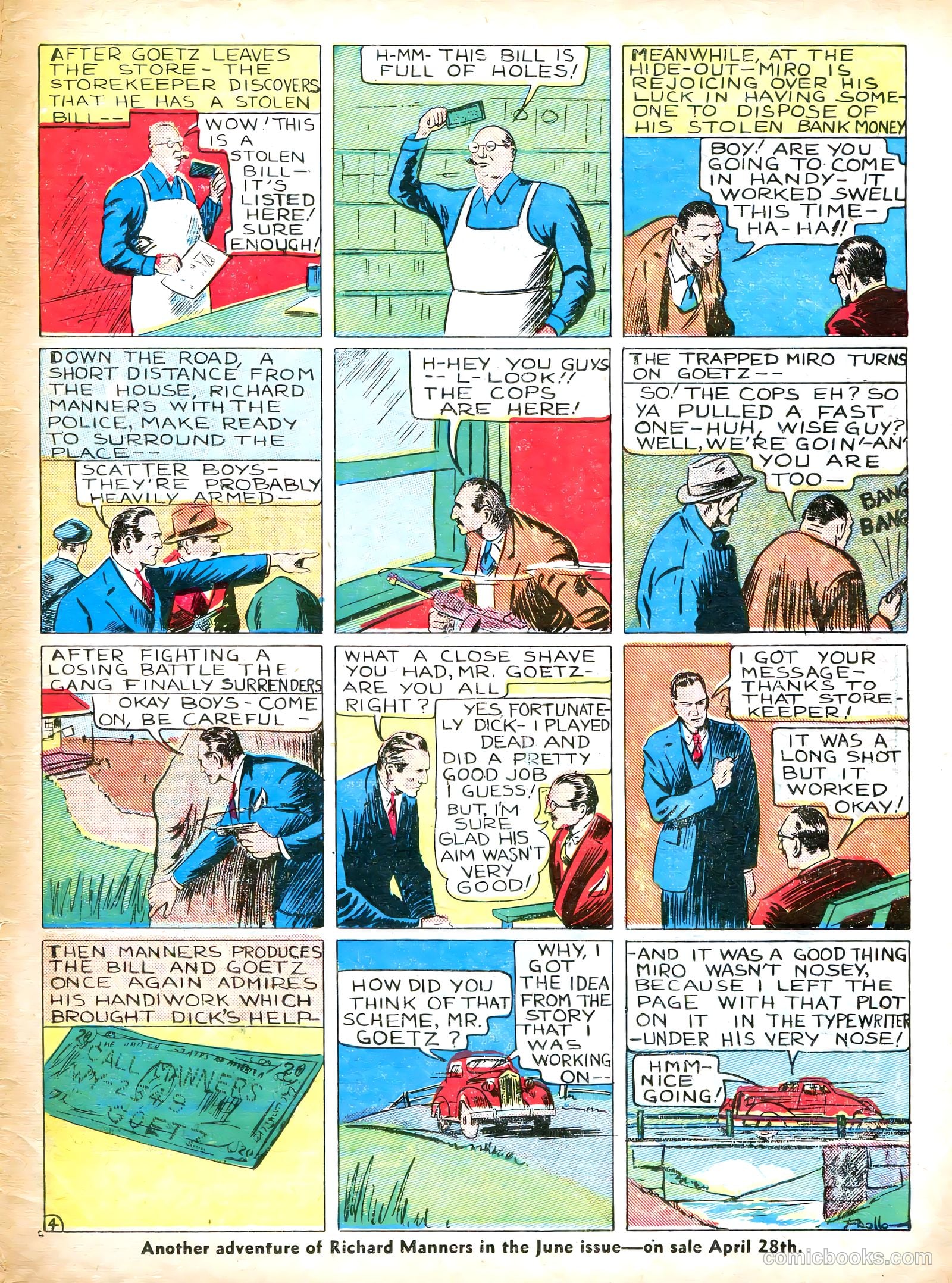 Feature Funnies #20 — page 61 of 68